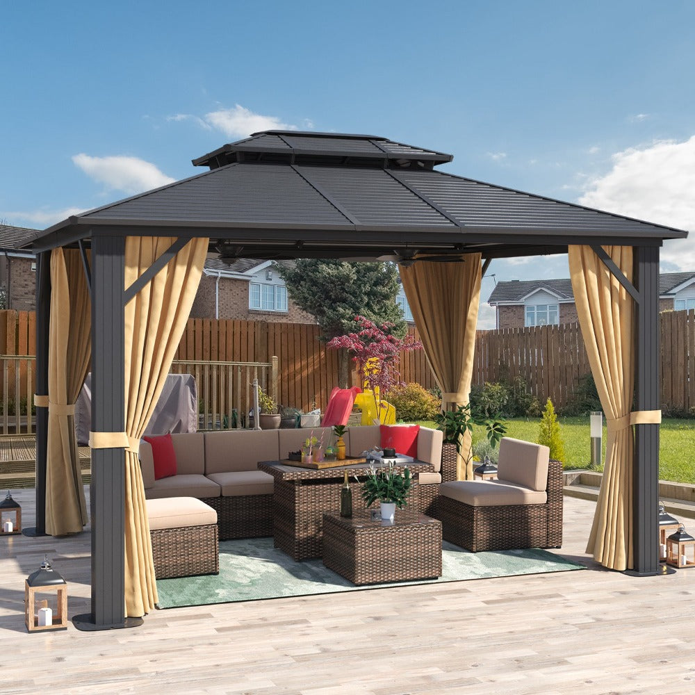 10'x12' Hardtop Gazebo