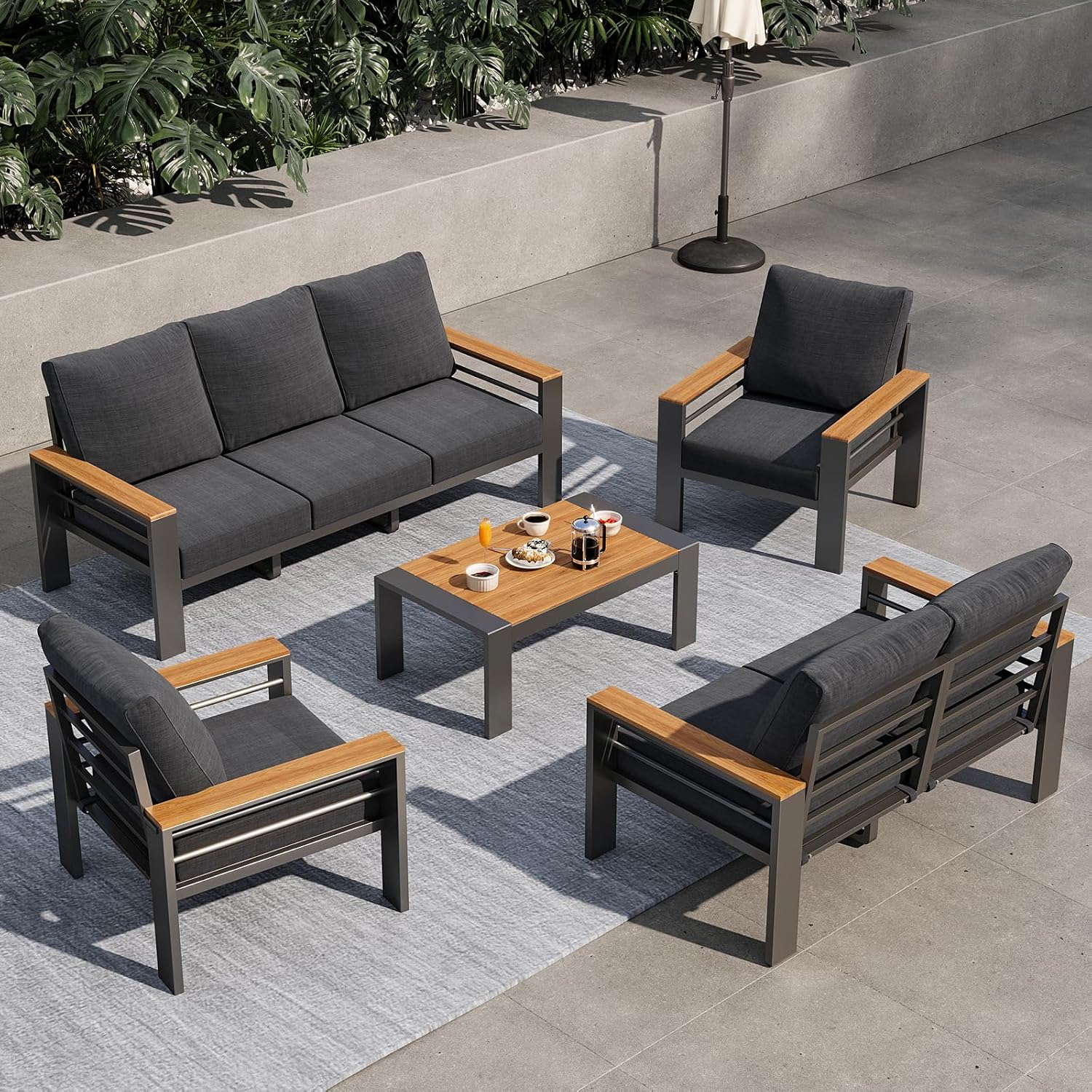 Aluminum Patio Furniture Set