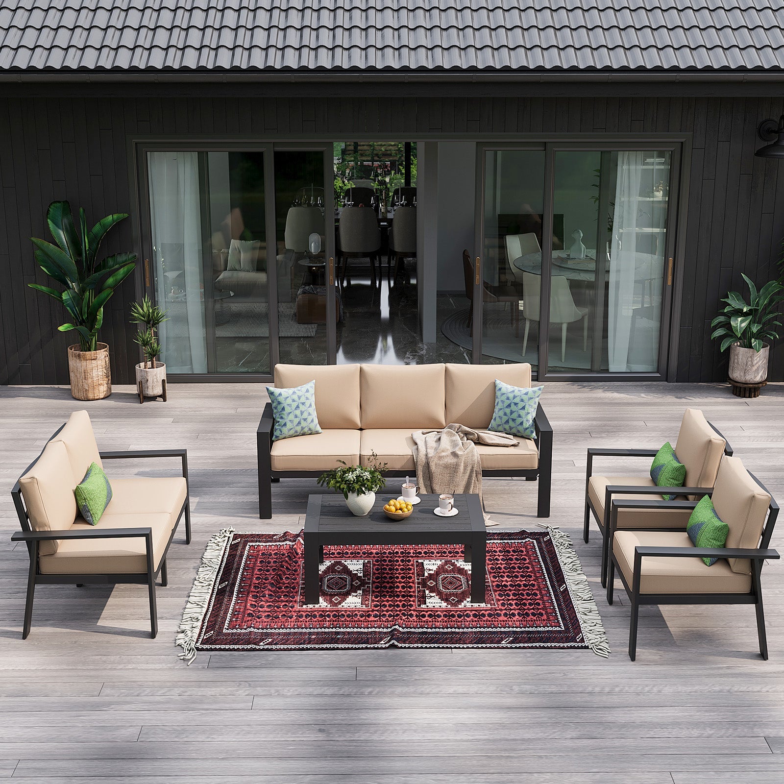 Aluminum Patio Furniture Set