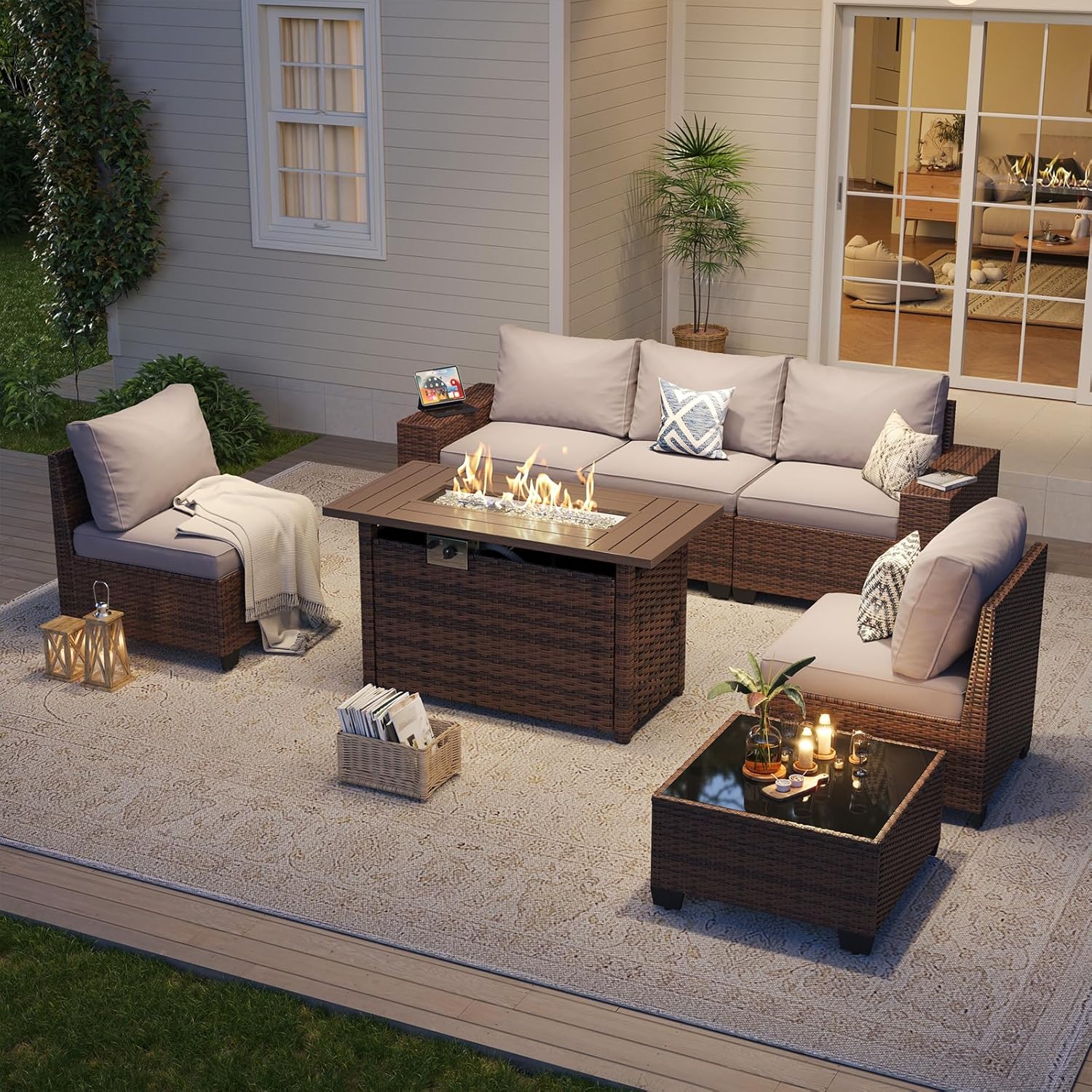 Aoxun Oasis Patio Furniture Set