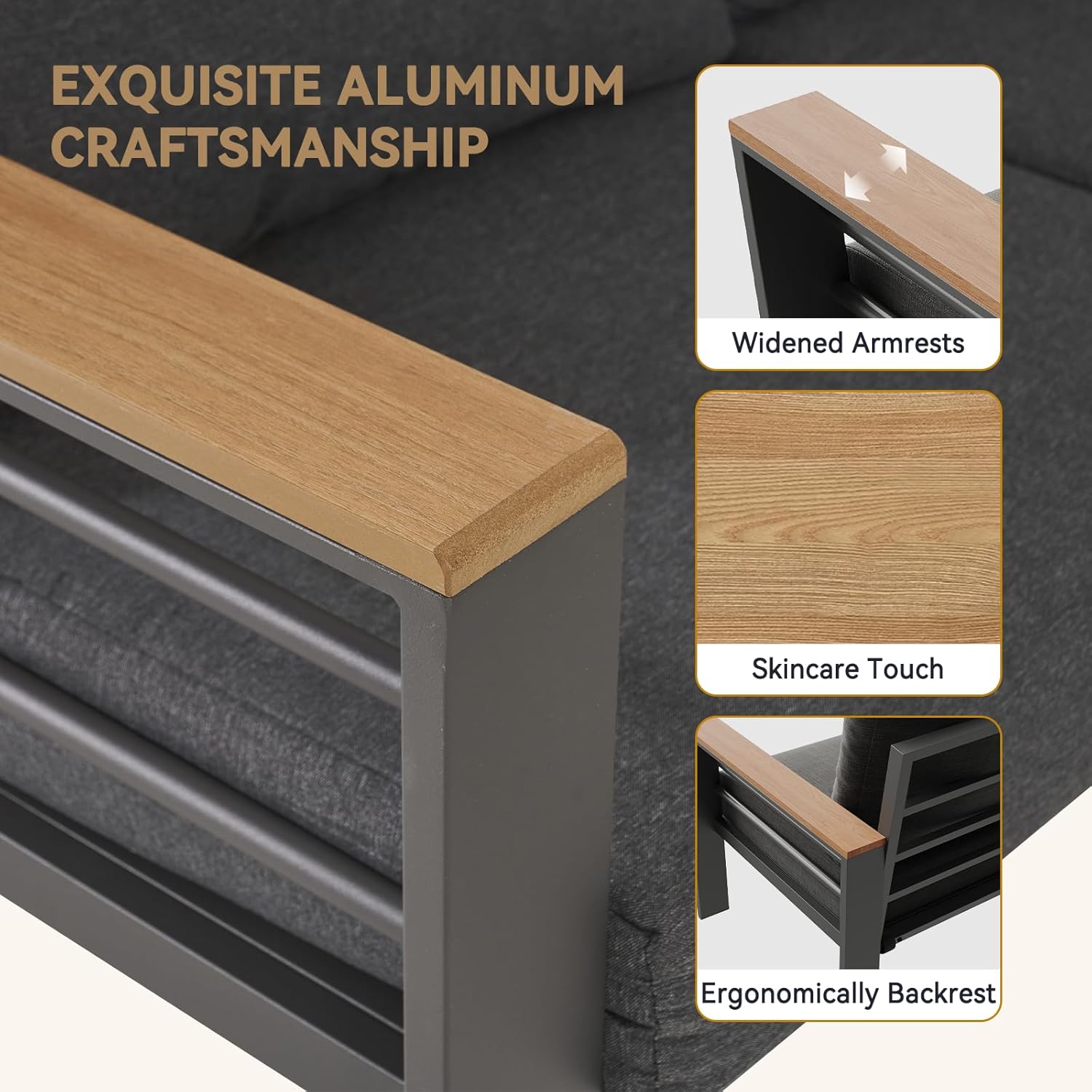 Aluminum Patio Furniture Set