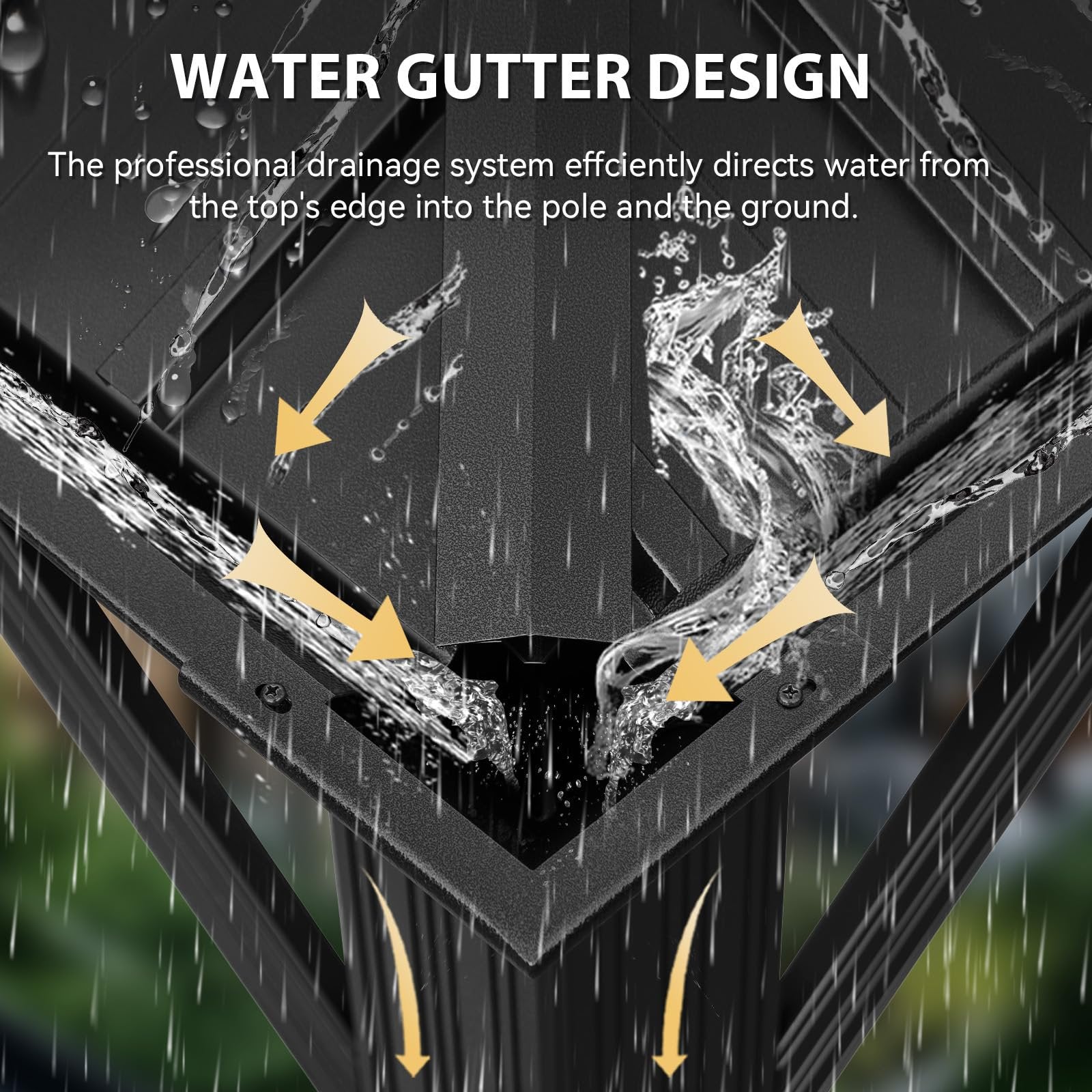 12' X 12' Hardtop Gazebo with Drainage System, Aluminum Outdoor Gazebo with Galvanized Steel Double Roof, Patio Permanent Metal Gazebo Pavilion with Netting, for Garden, Deck, Grey