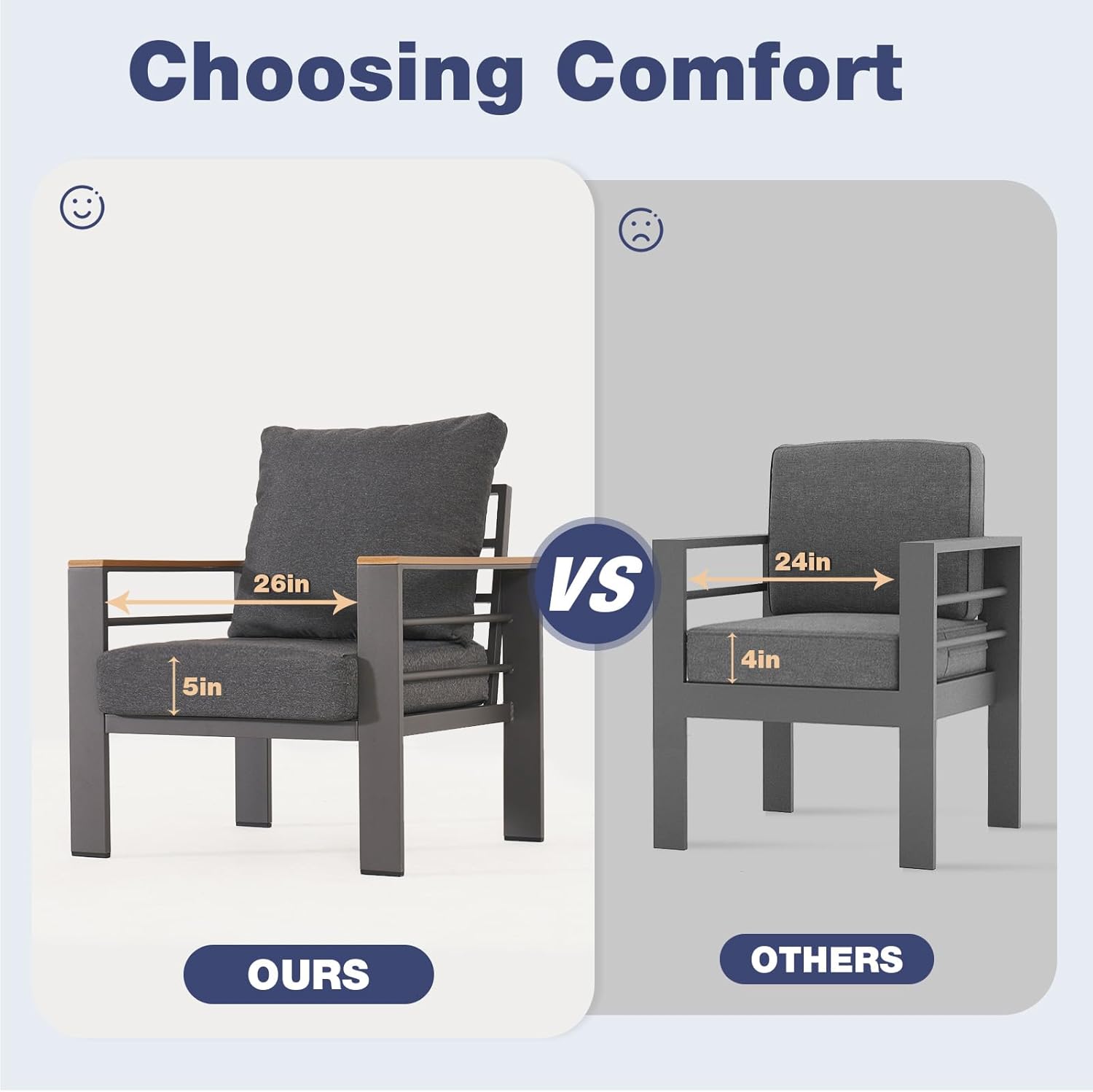 Aluminum Patio Furniture Set