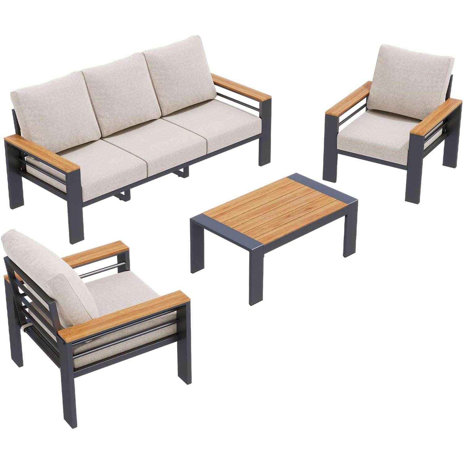 Aluminum Patio Furniture Set