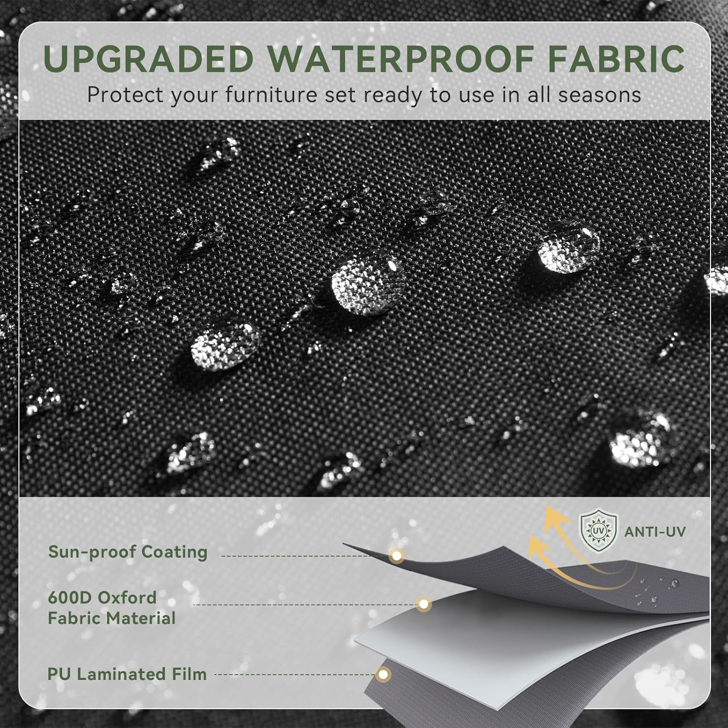 Aoxun Oasis Patio Furniture Set