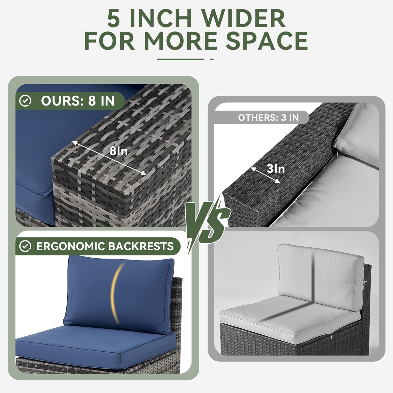 Aoxun Oasis Patio Furniture Set