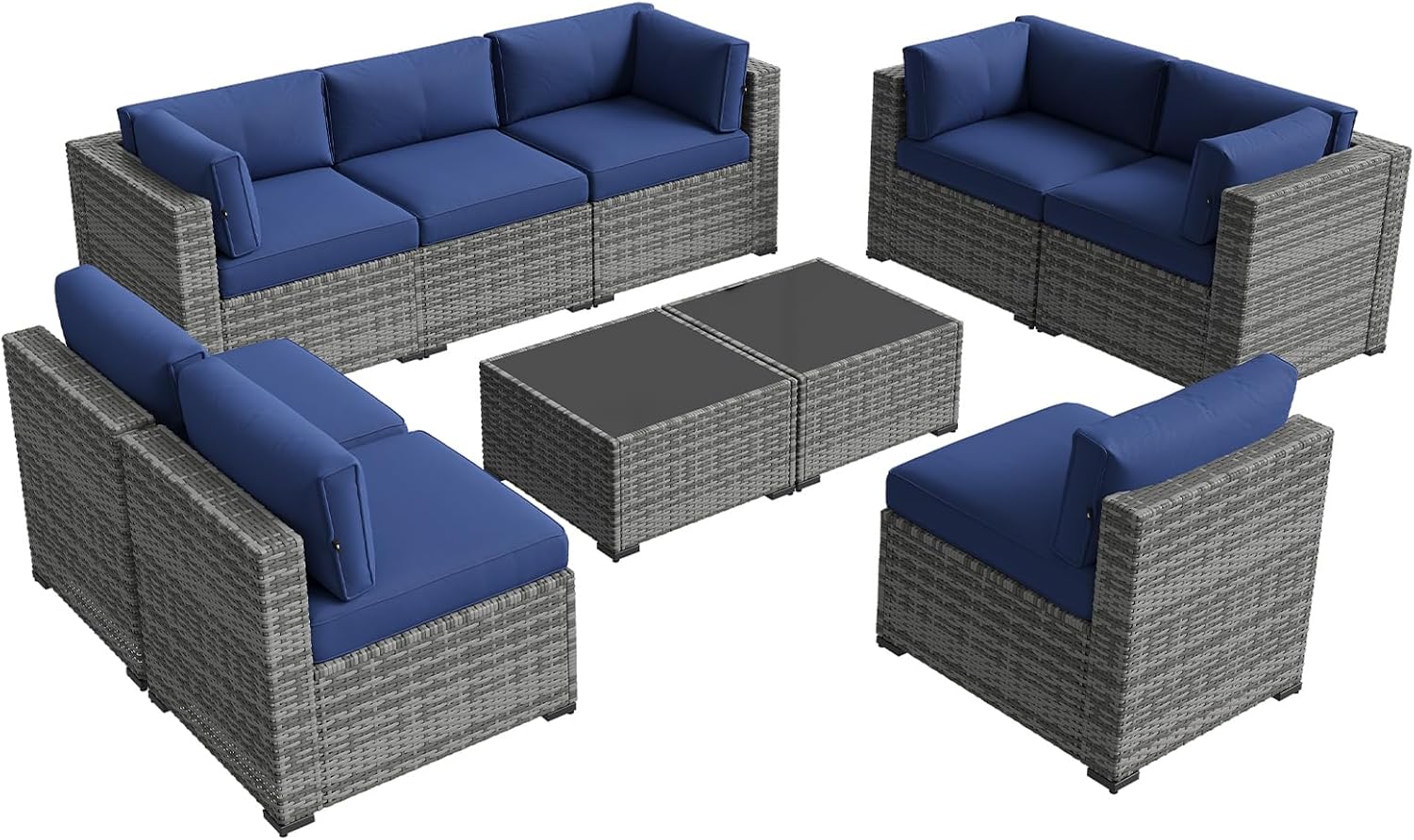 Aoxun Oasis Patio Furniture Set