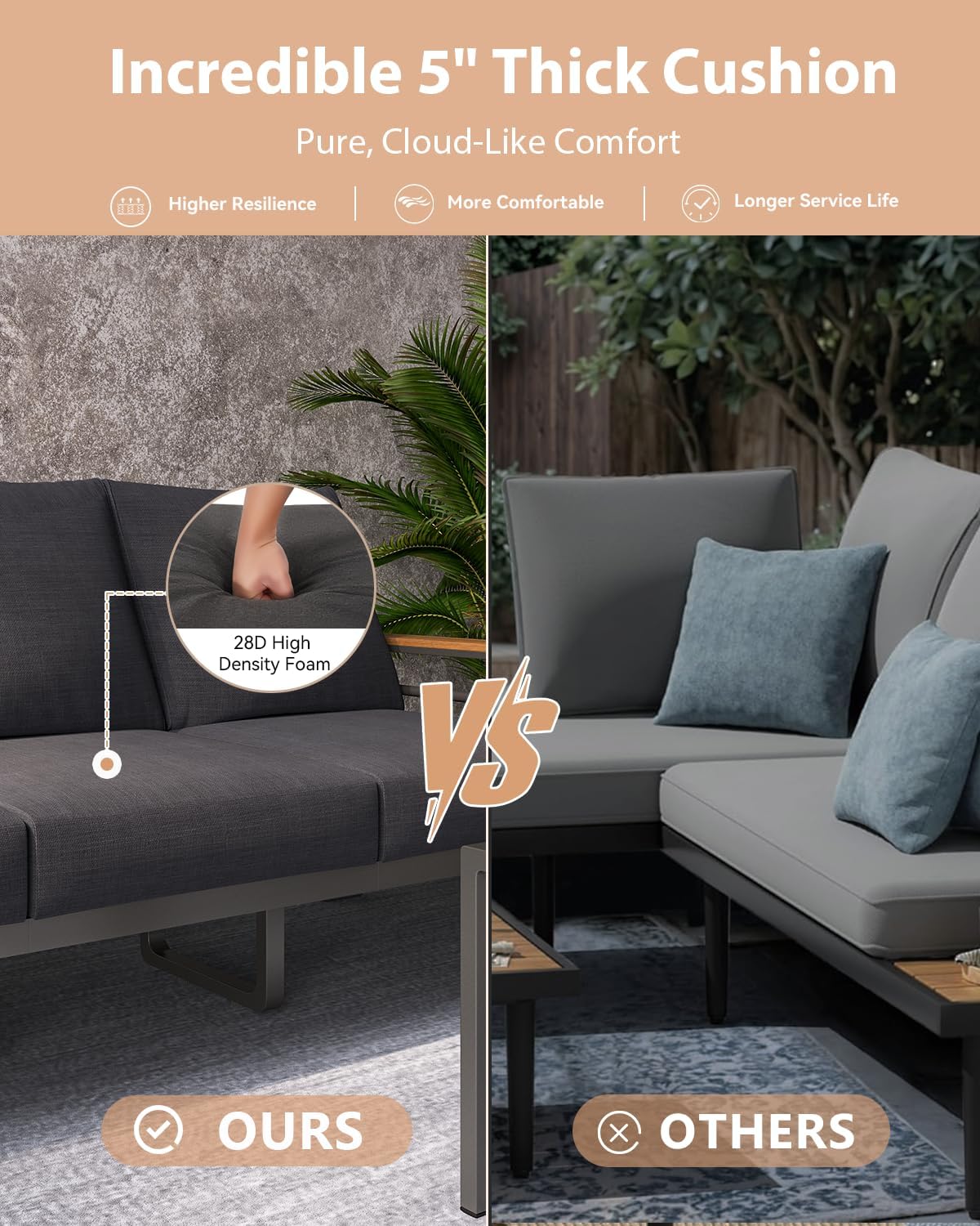 Aluminum Patio Furniture Set