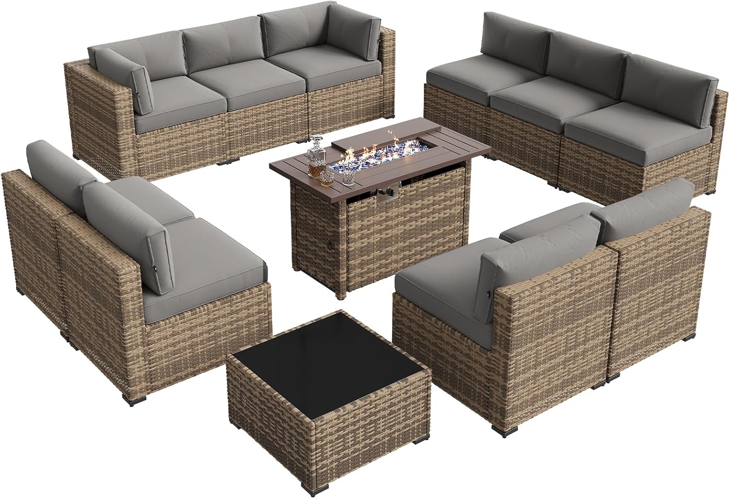 Aoxun Oasis Patio Furniture Set