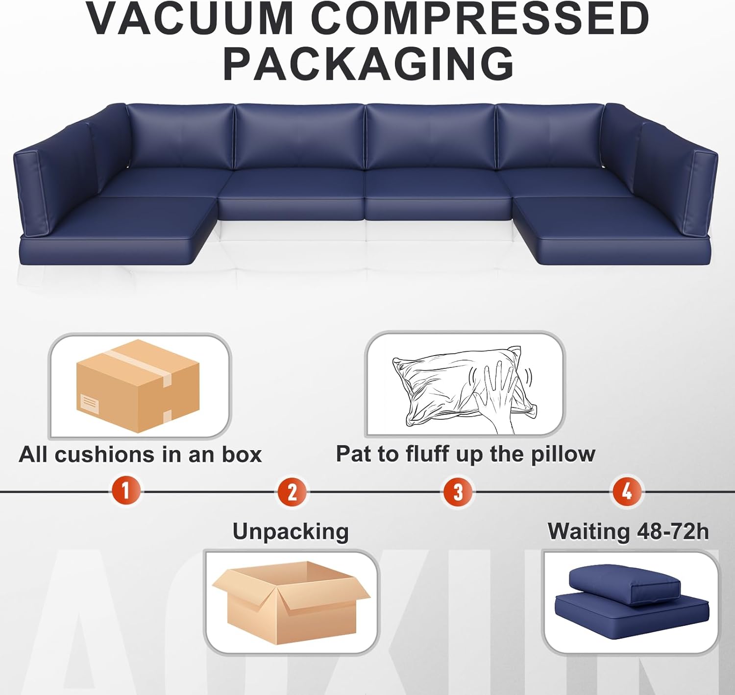 Outdoor Replacement Cushions for Patio Furniture Sets