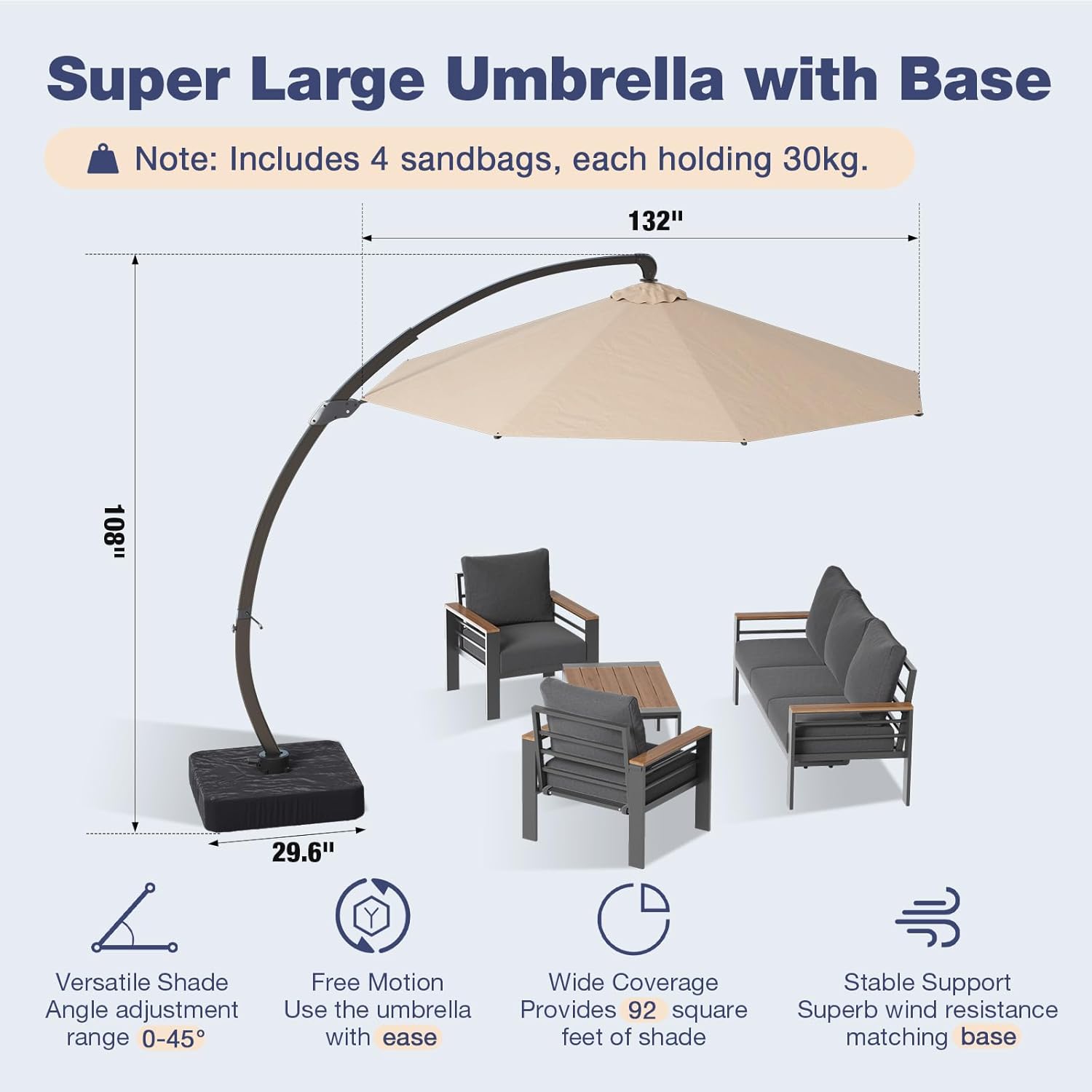 Aluminum Patio Furniture Set