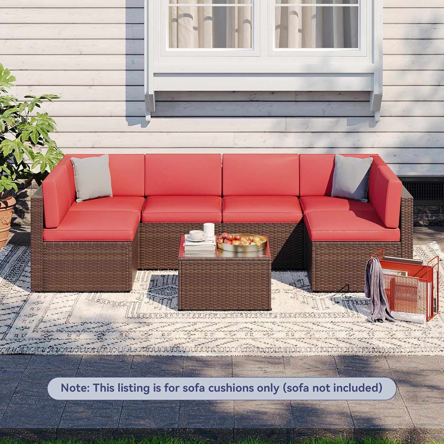 Outdoor Replacement Cushions for Patio Furniture Sets