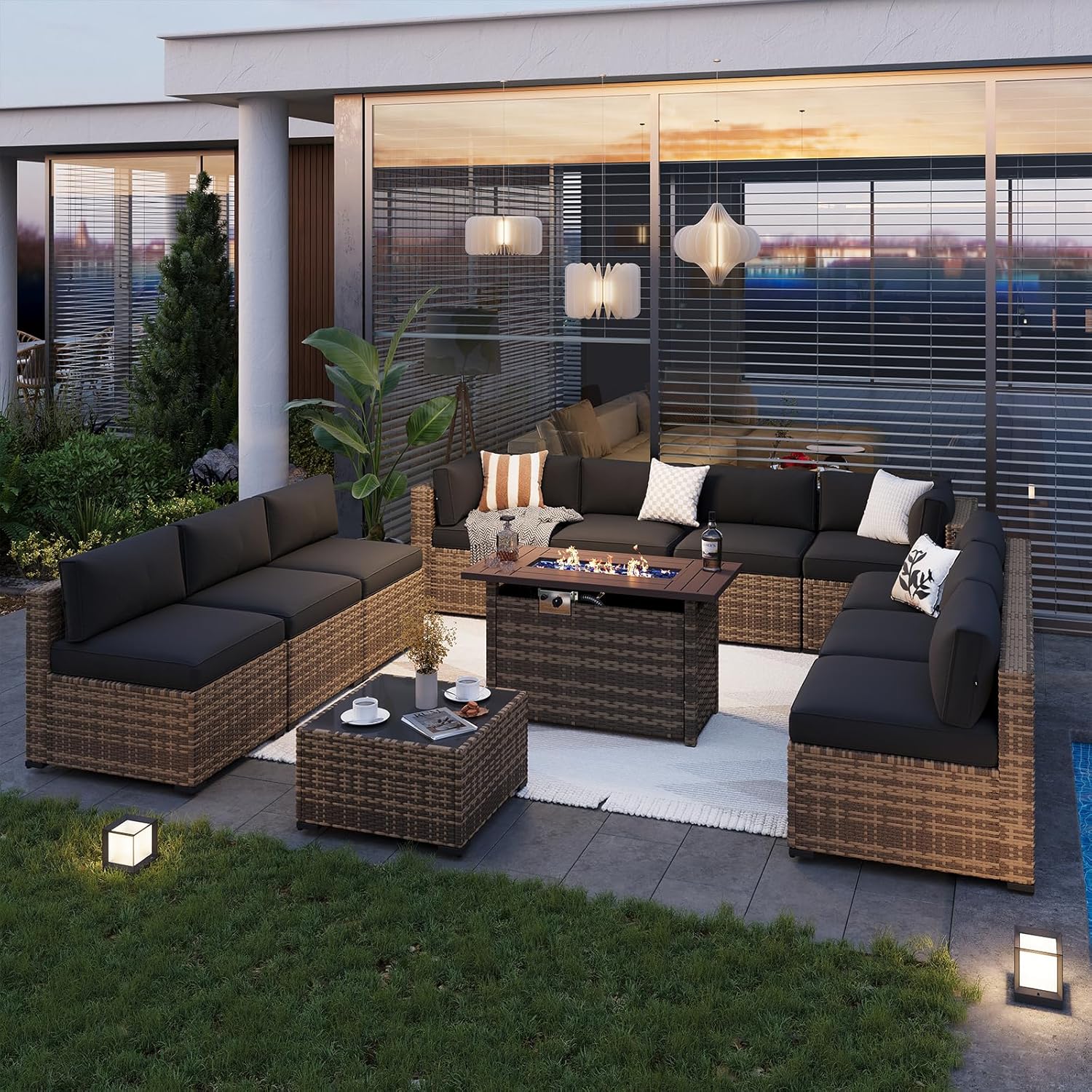 Aoxun Oasis Patio Furniture Set