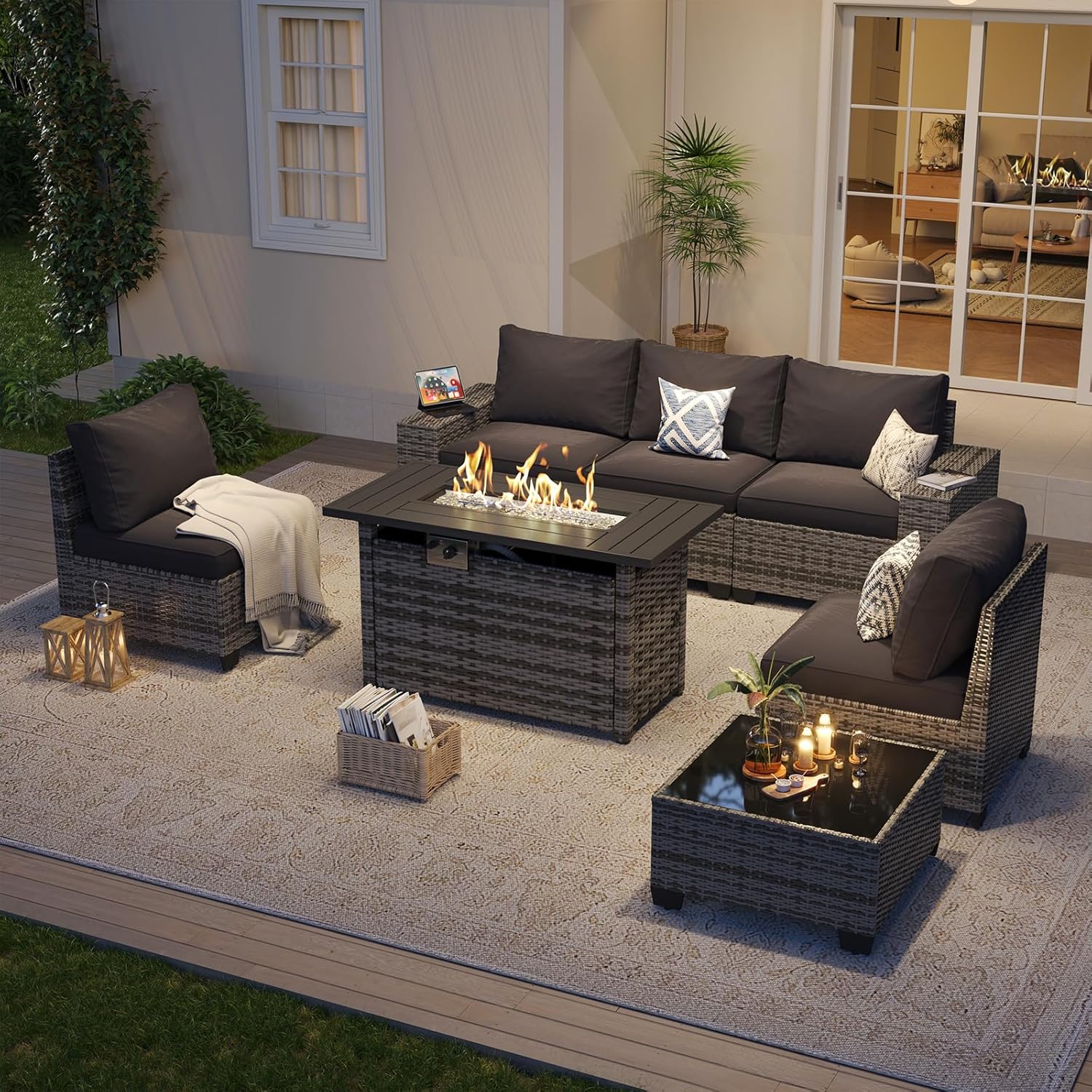 Aoxun Oasis Patio Furniture Set