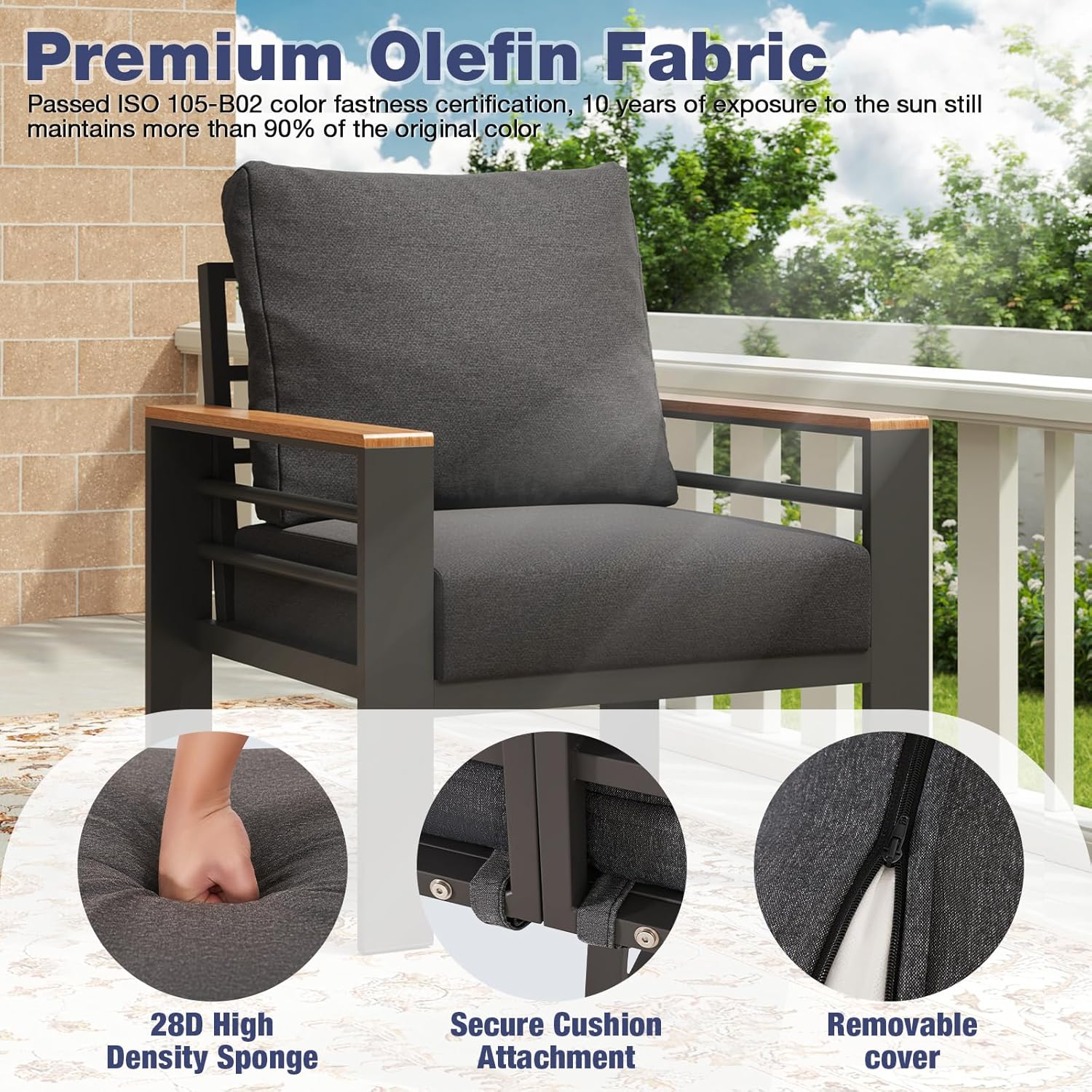 Aluminum Patio Furniture Set