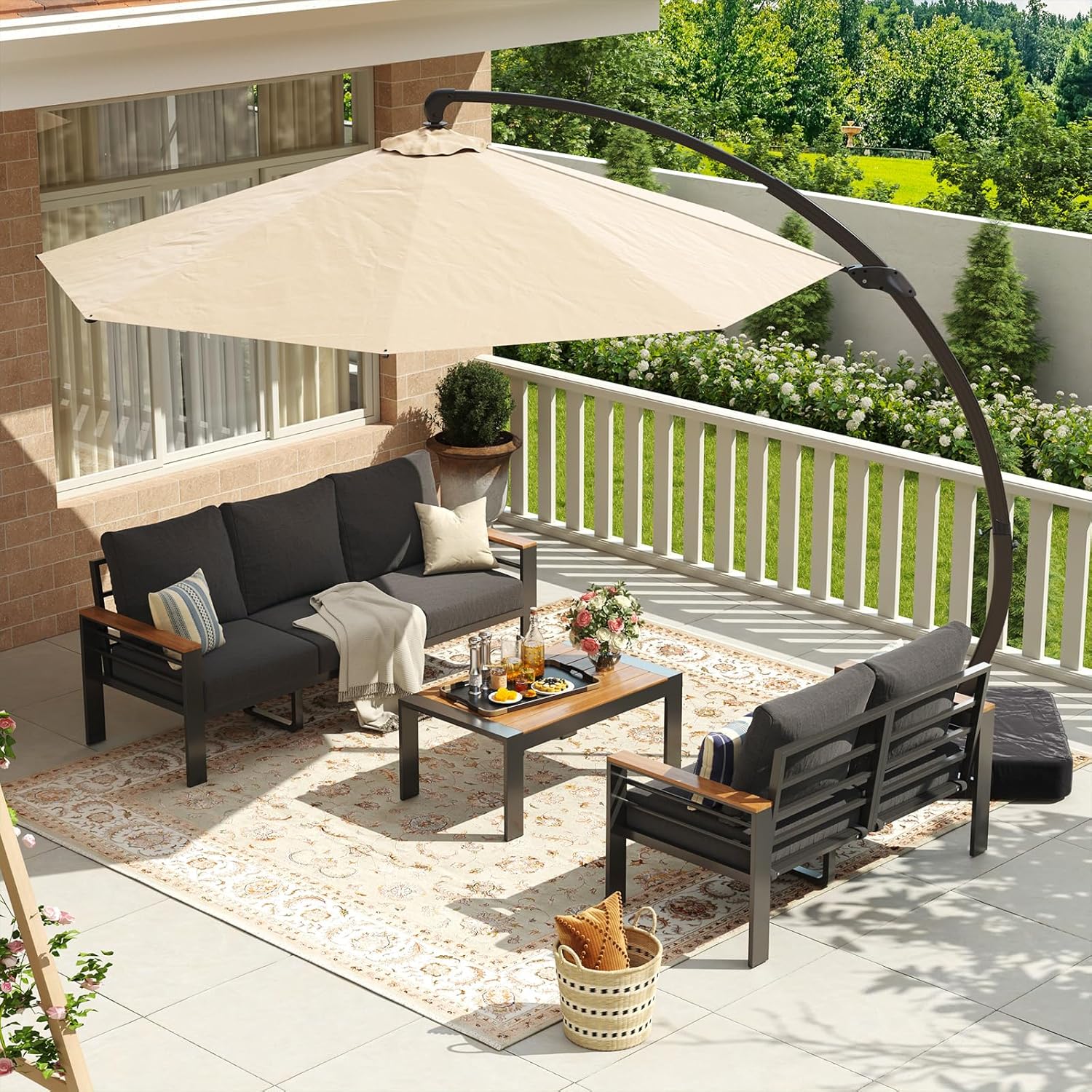 Aluminum Patio Furniture Set
