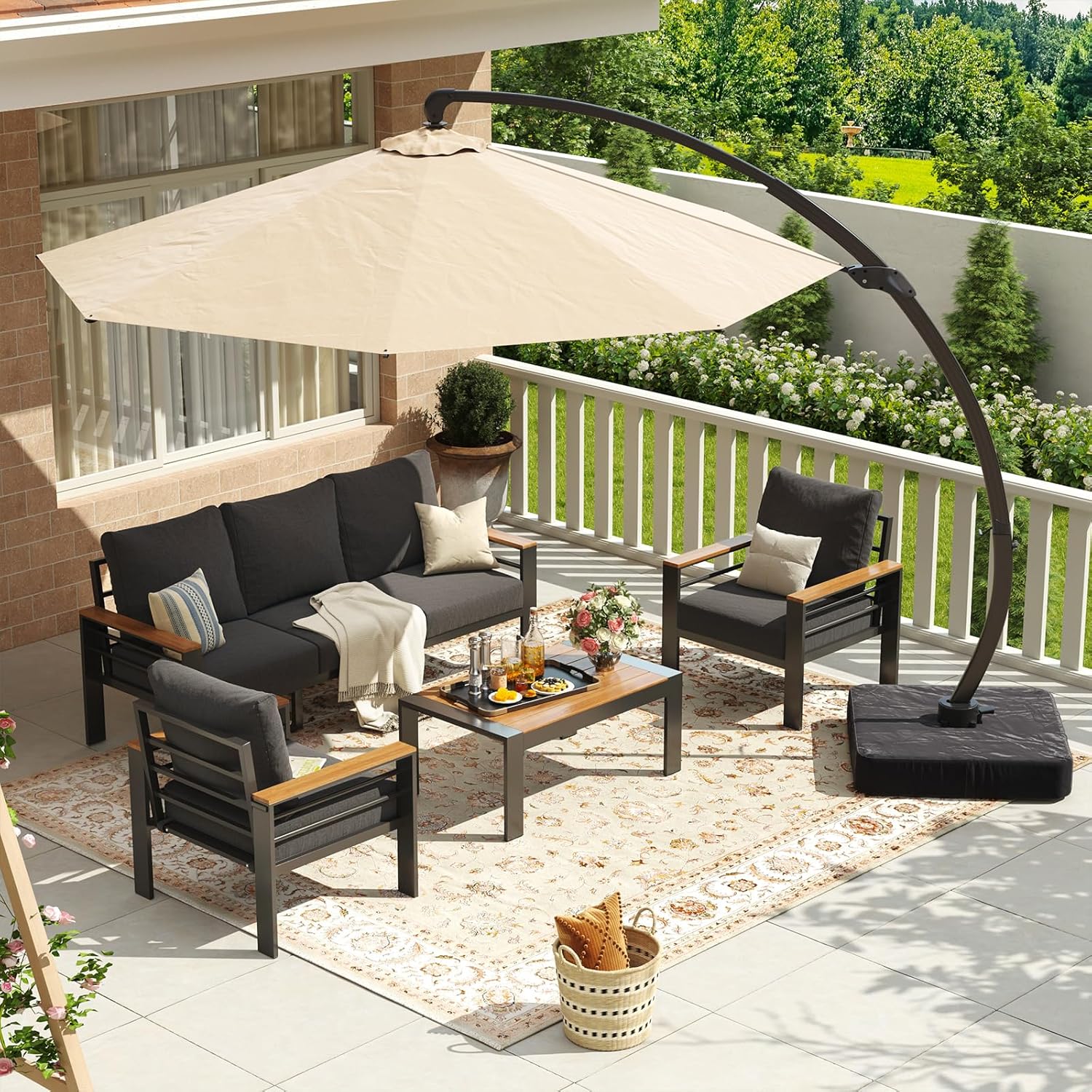 Aluminum Patio Furniture Set