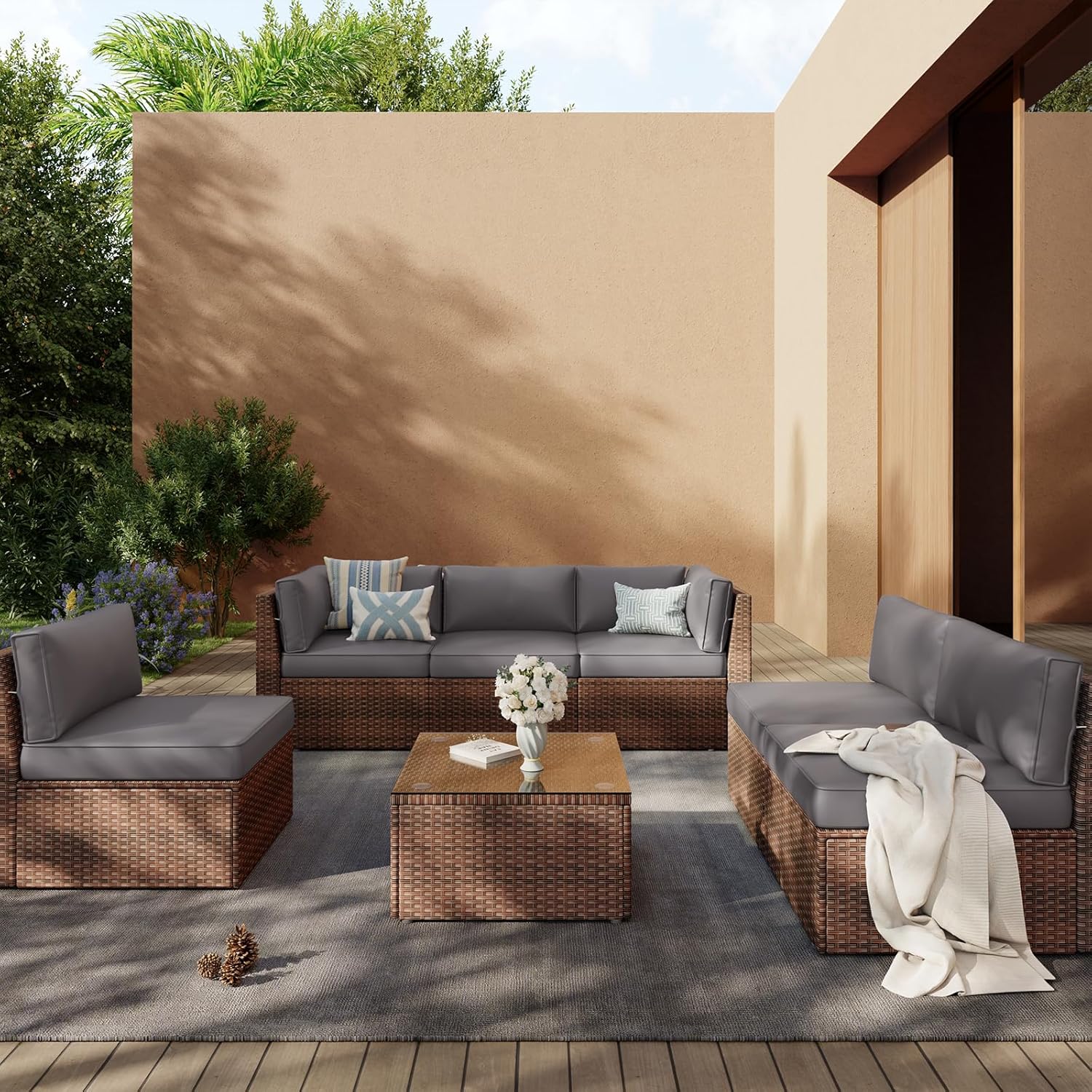 Outdoor Replacement Cushions for Patio Furniture Sets