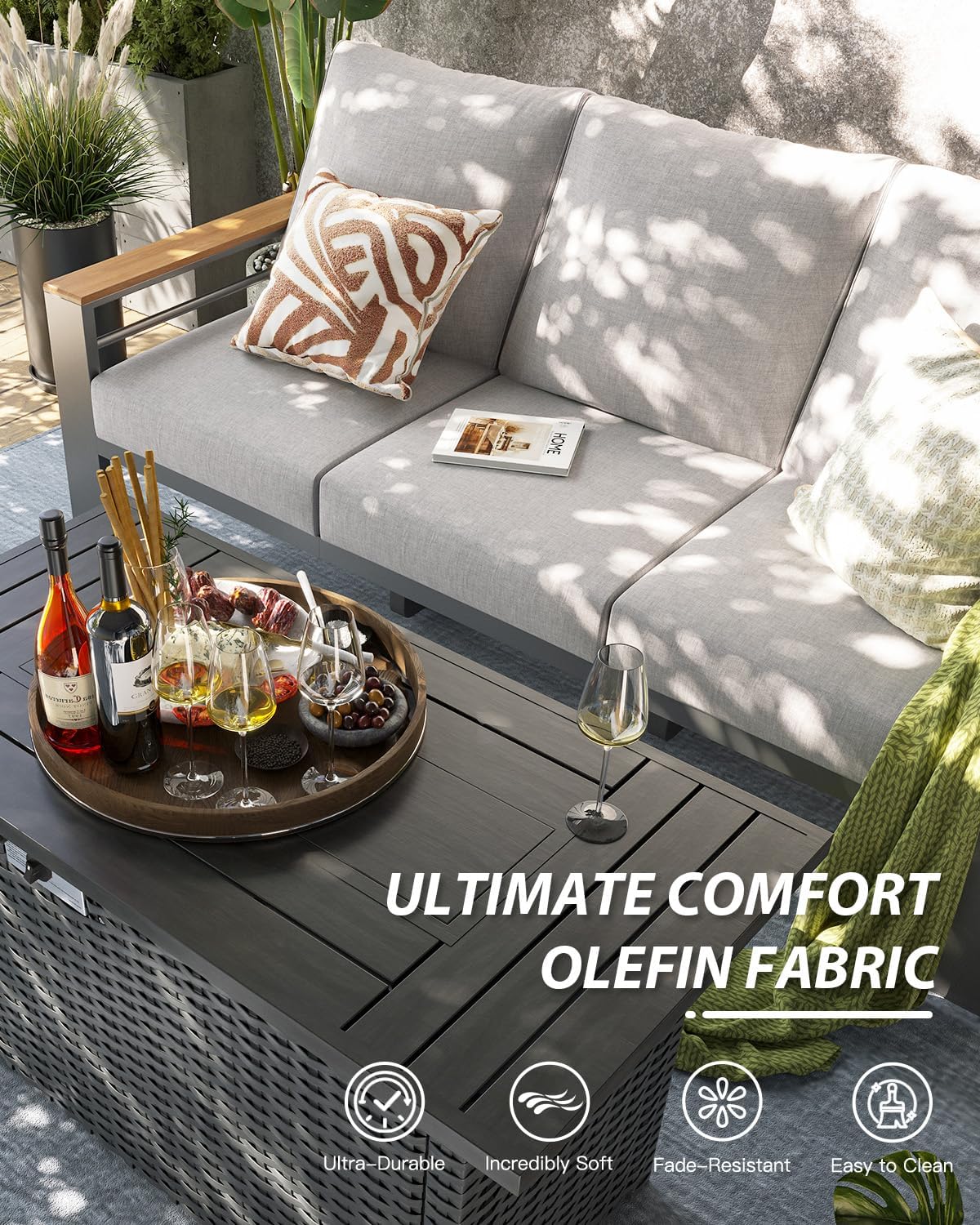 Aluminum Patio Furniture Set