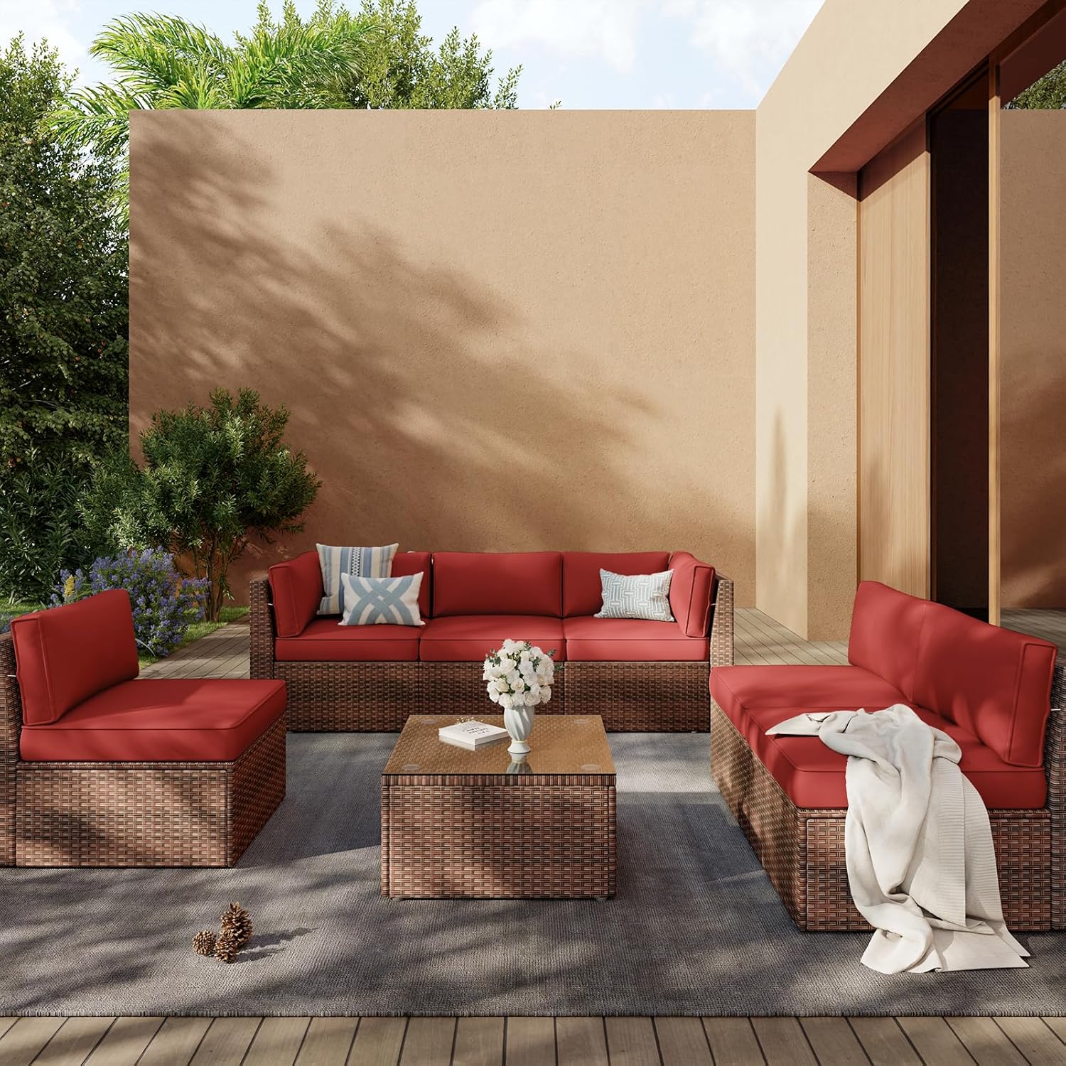 Outdoor Replacement Cushions for Patio Furniture Sets