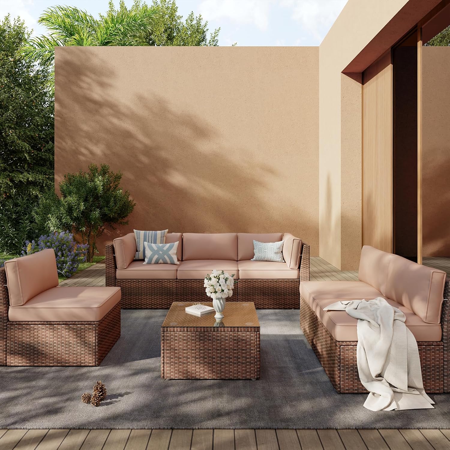 Outdoor Replacement Cushions for Patio Furniture Sets