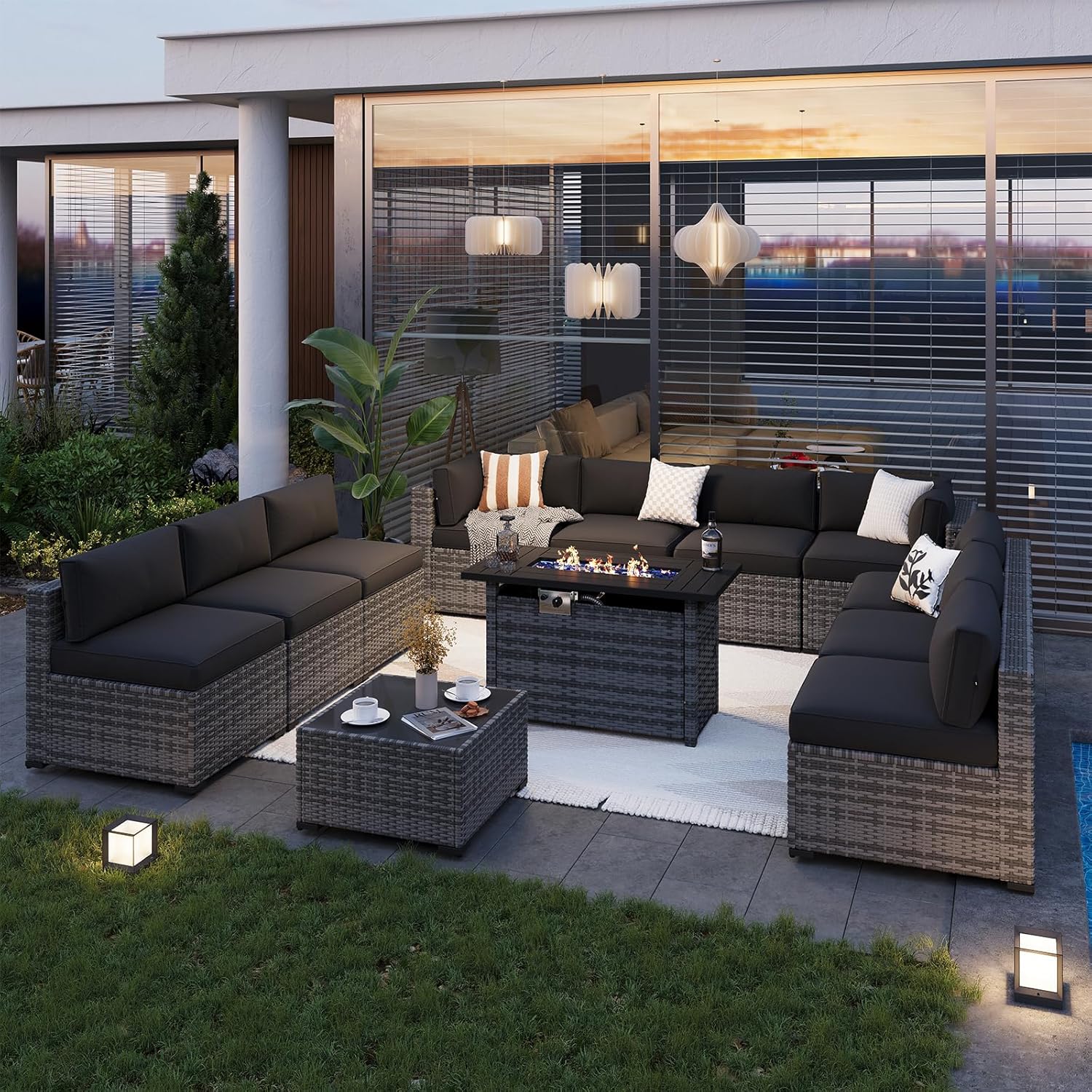 Aoxun Oasis Patio Furniture Set