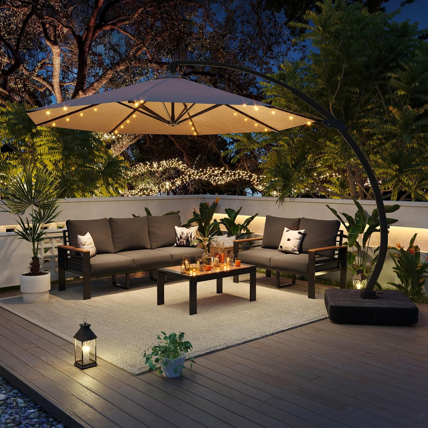 Aluminum Patio Furniture Set