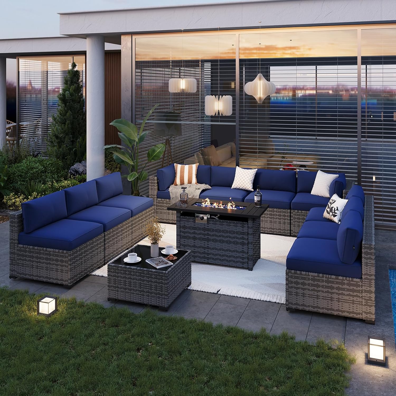 Aoxun Oasis Patio Furniture Set