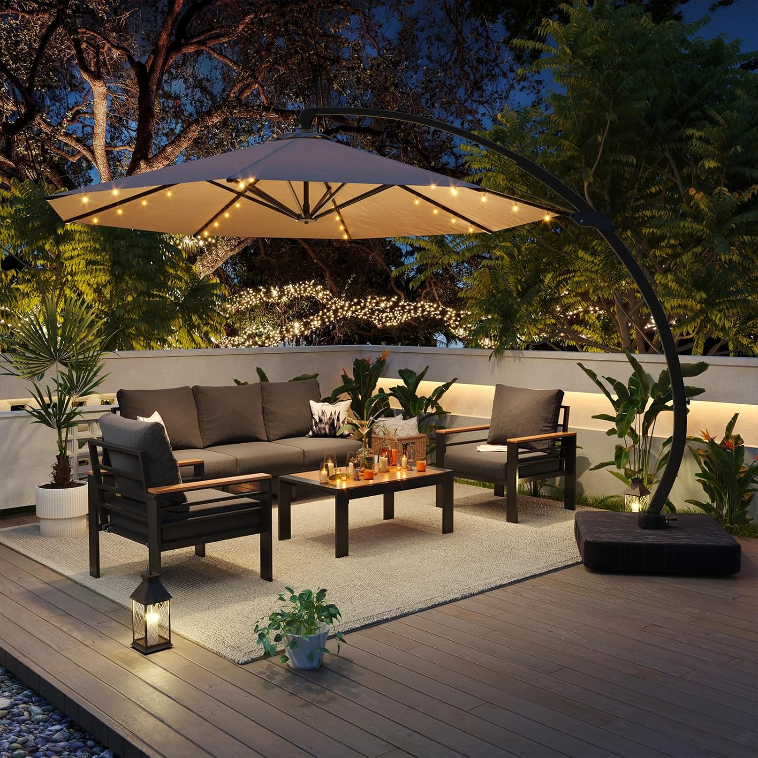 Aluminum Patio Furniture Set