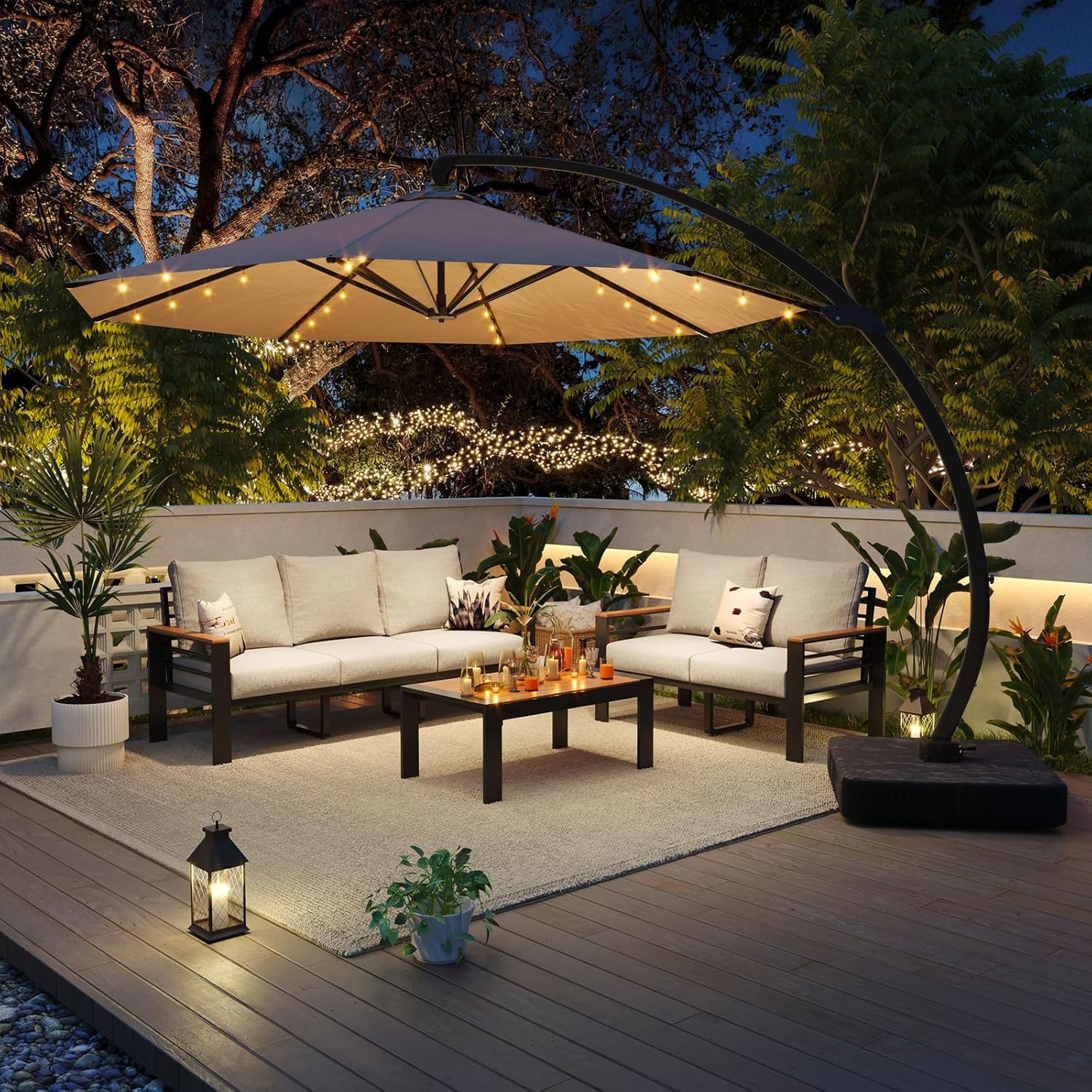 Aluminum Patio Furniture Set