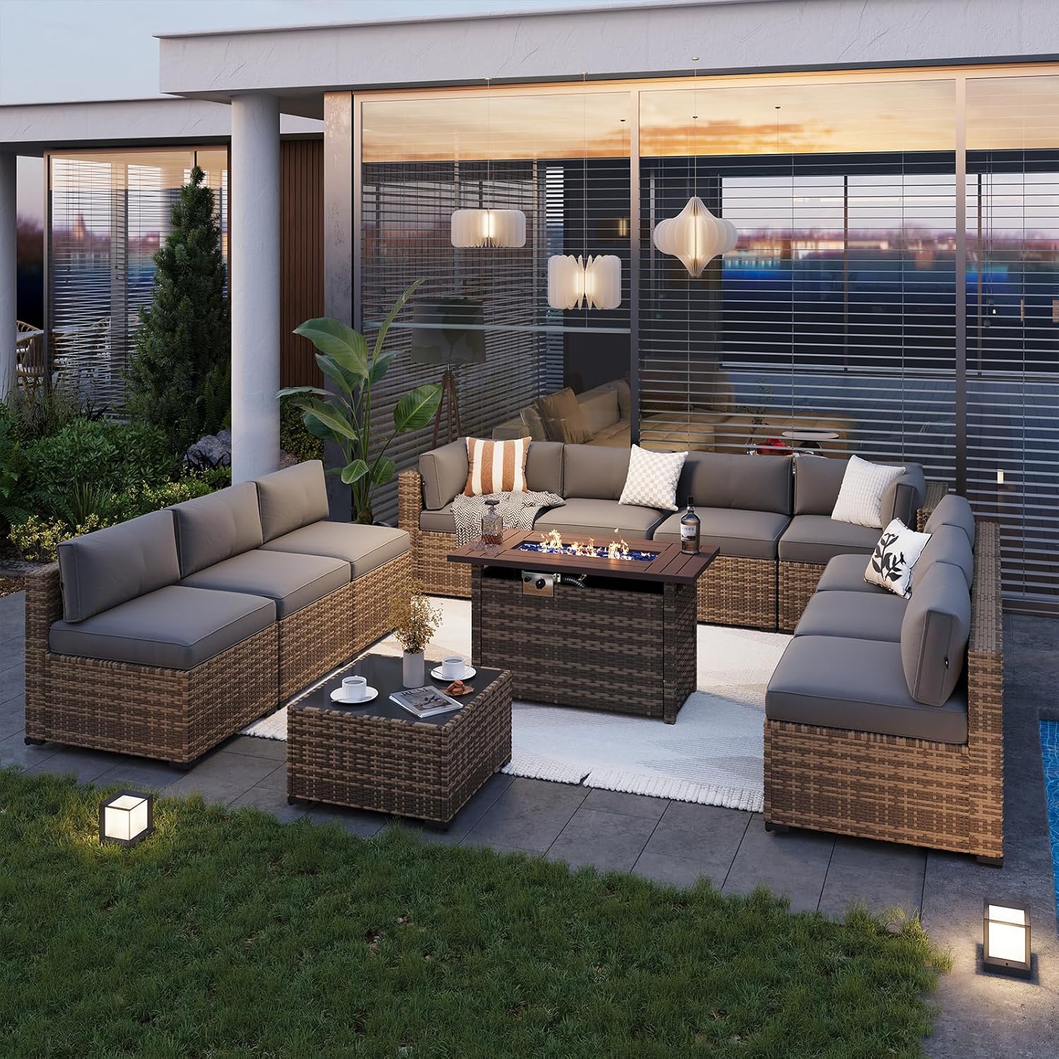 Aoxun Oasis Patio Furniture Set