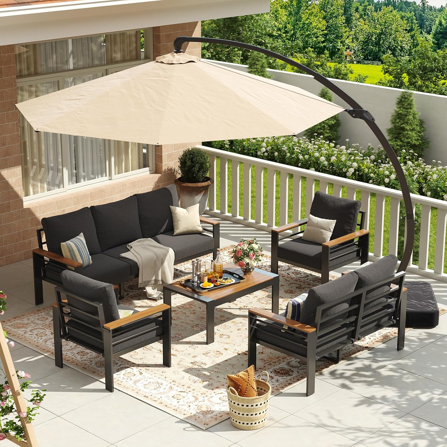Aluminum Patio Furniture Set