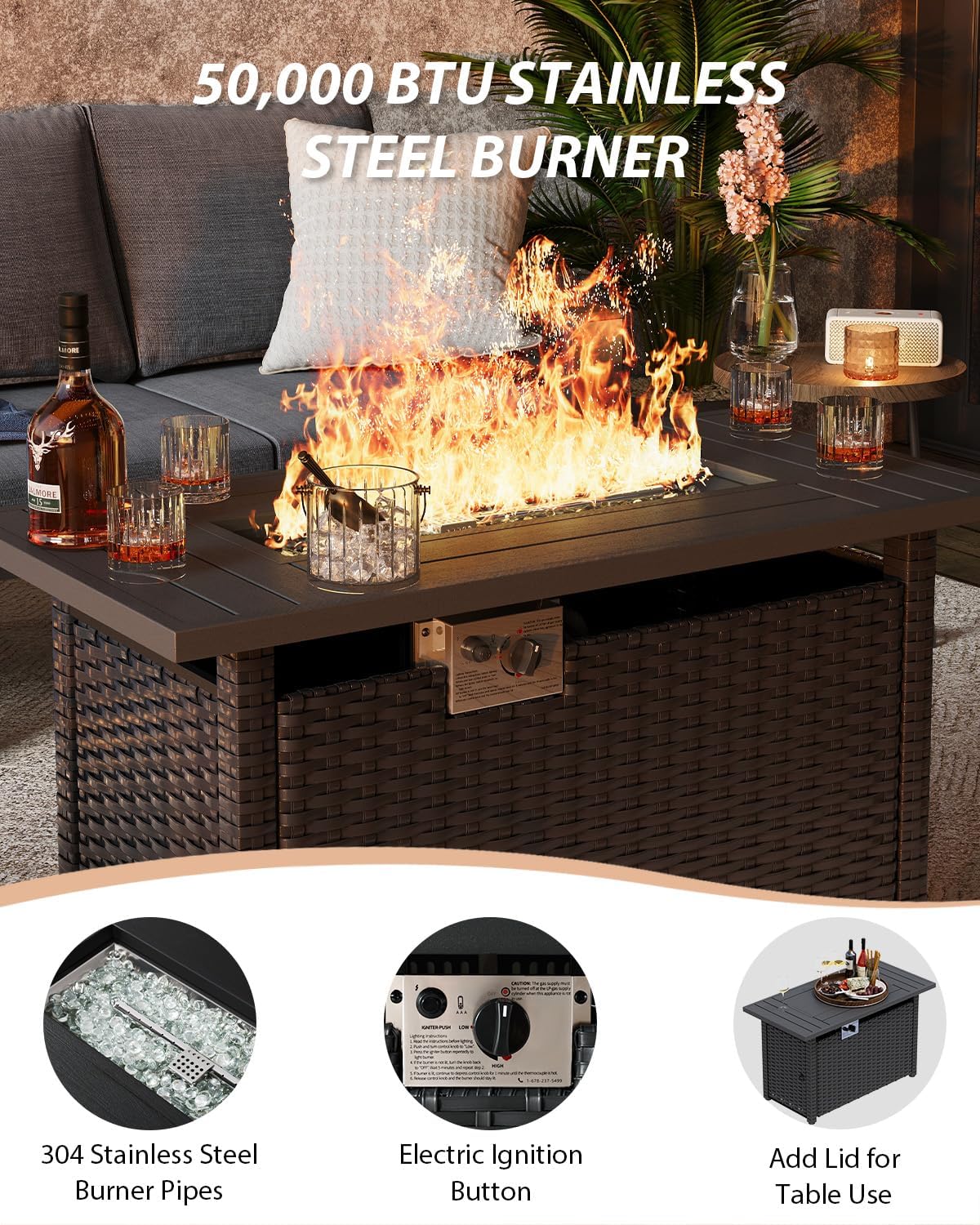 Aluminum Patio Furniture Set