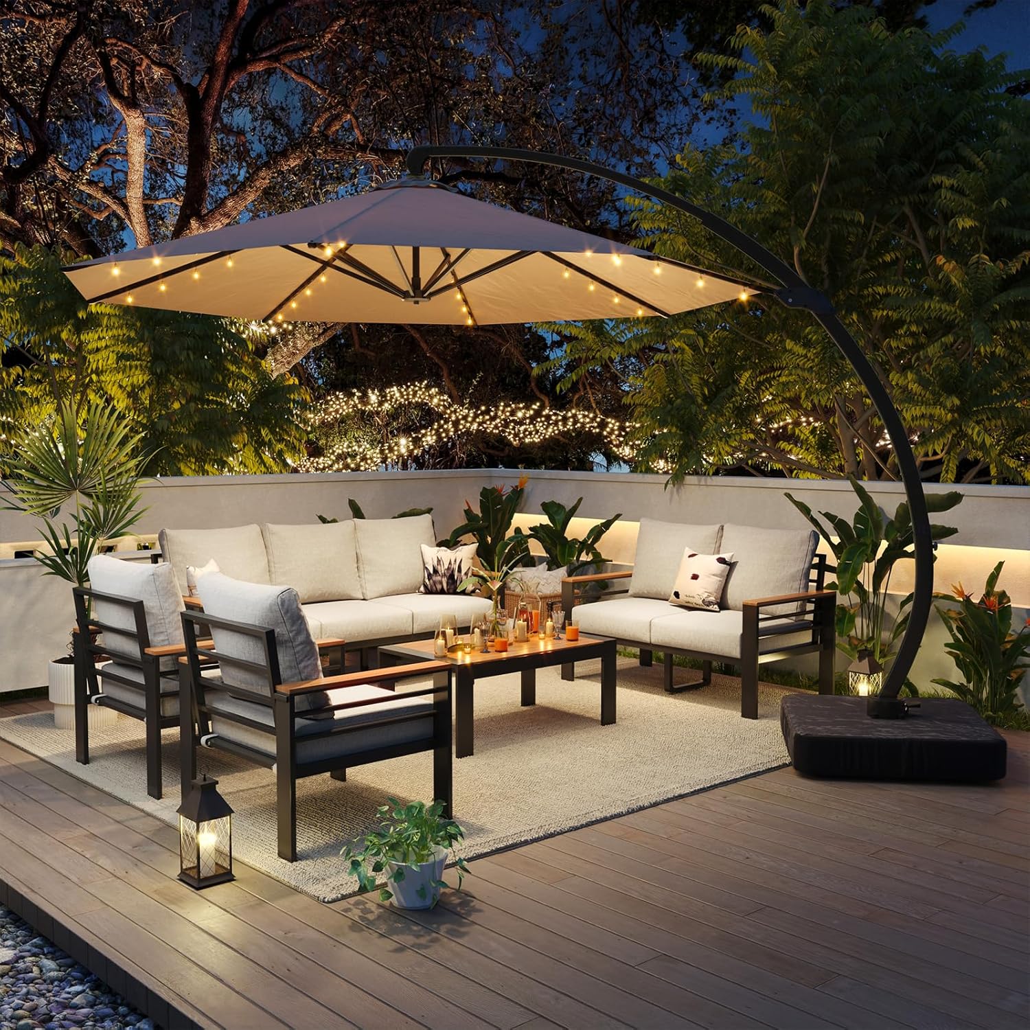 Aluminum Patio Furniture Set