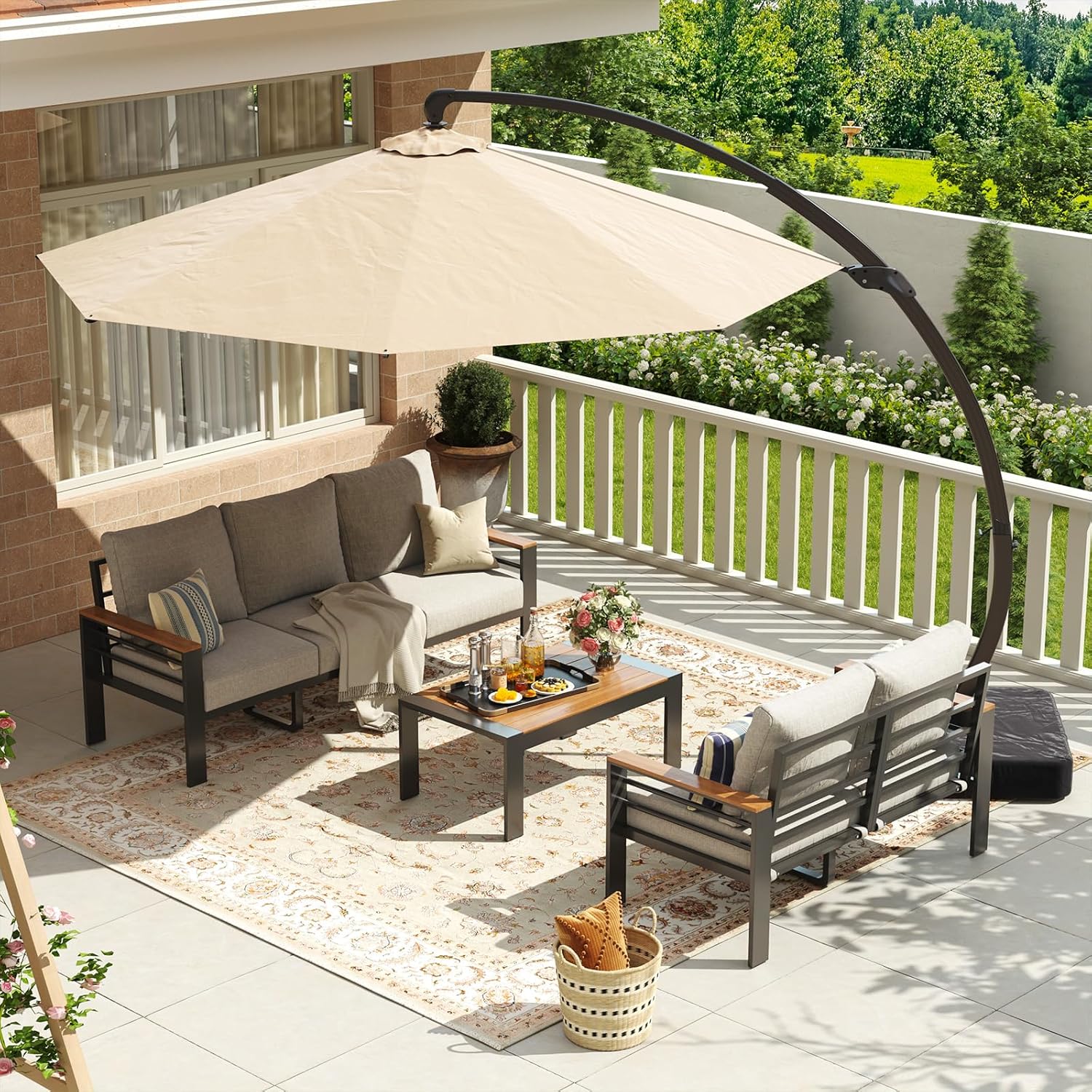 Aluminum Patio Furniture Set