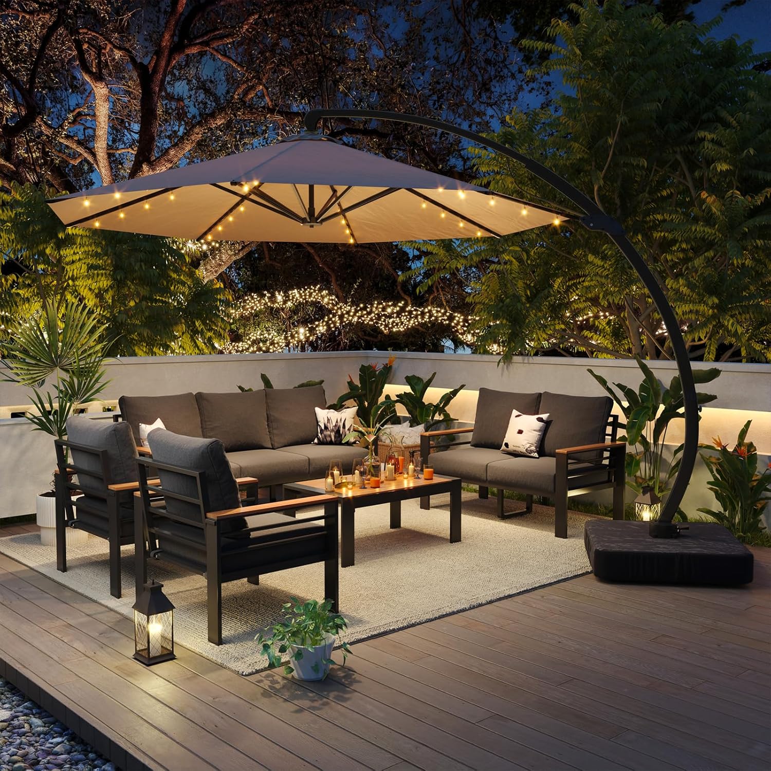 Aluminum Patio Furniture Set