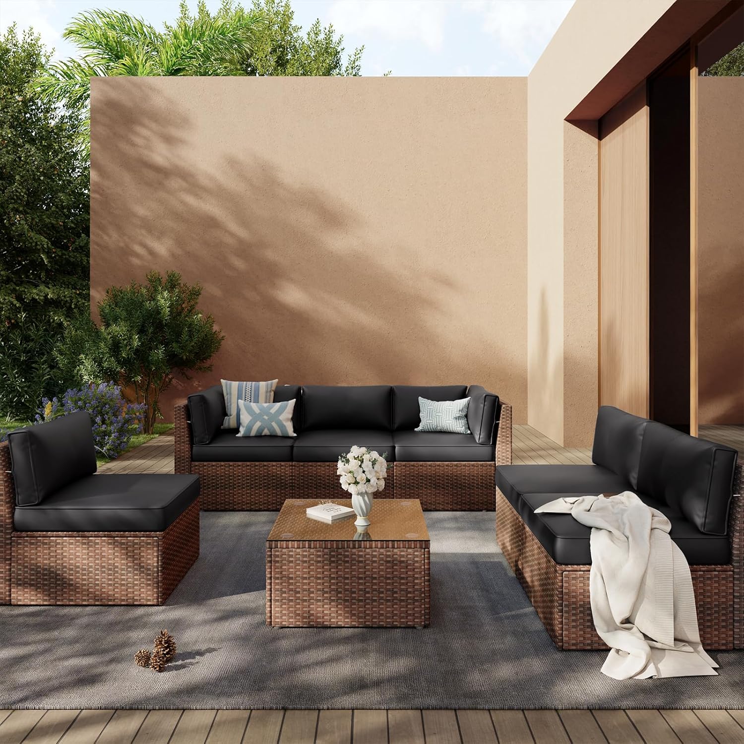 Outdoor Replacement Cushions for Patio Furniture Sets