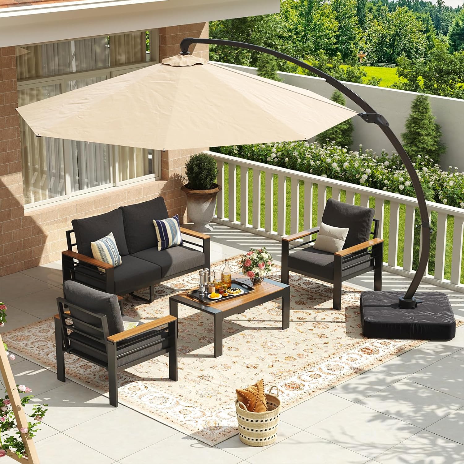 Aluminum Patio Furniture Set