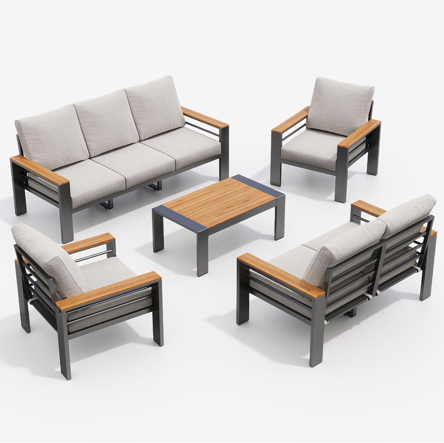 Aluminum Patio Furniture Set
