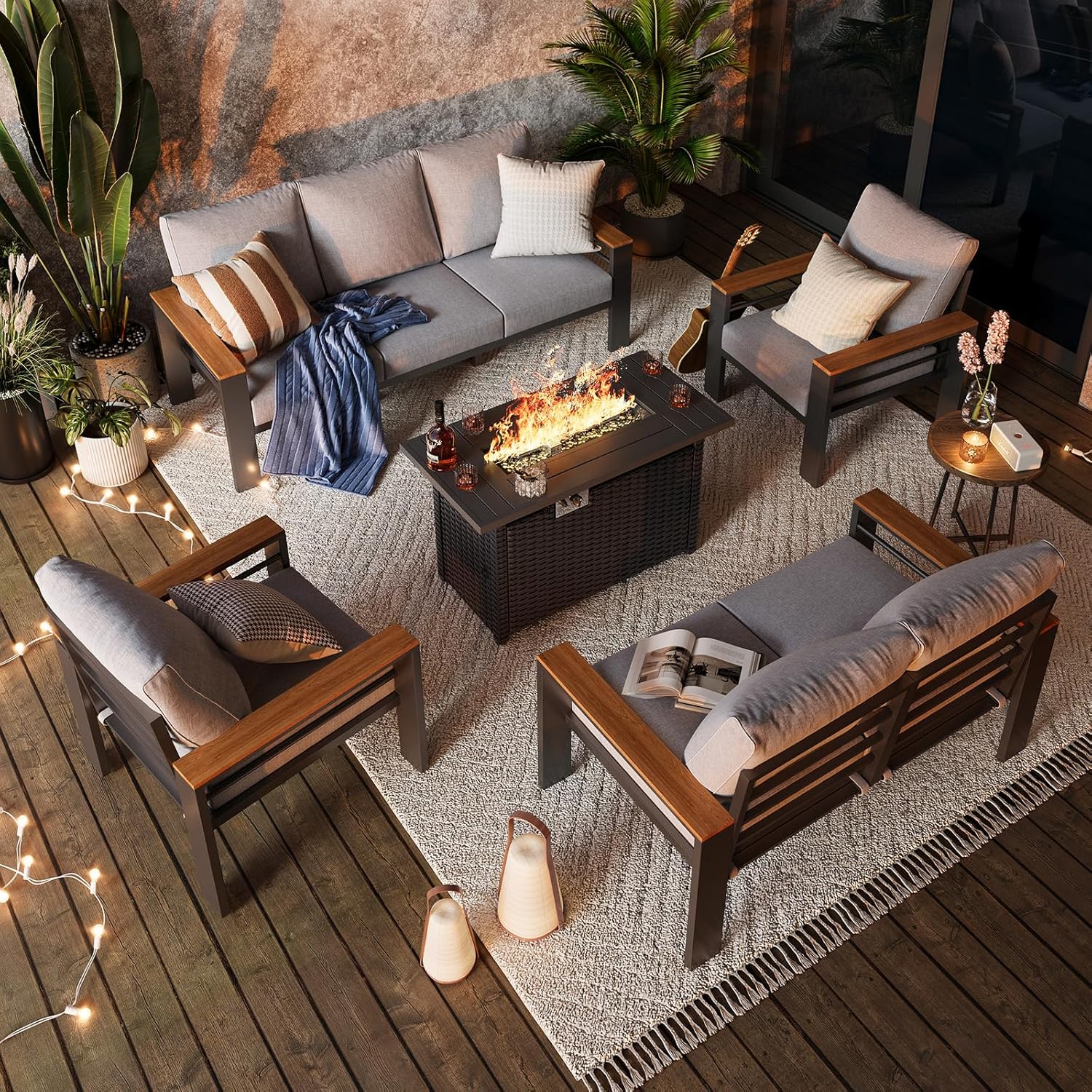 Aluminum Patio Furniture Set