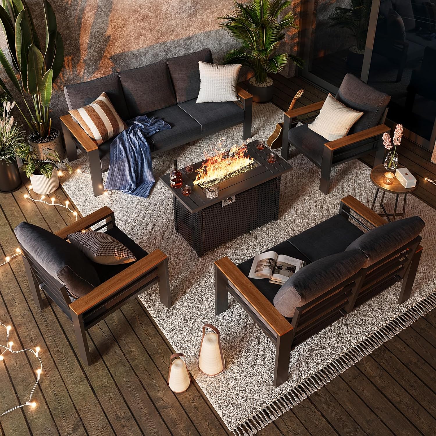 Aluminum Patio Furniture Set