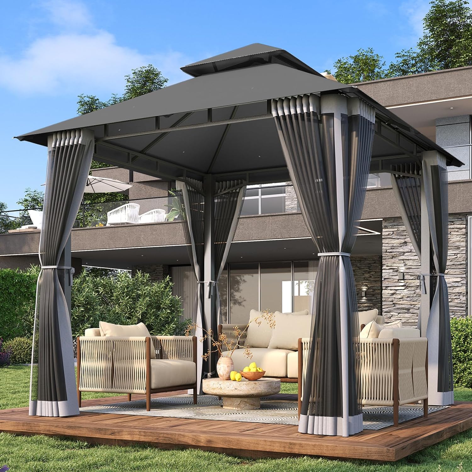 Aoxun 8'x8' Gazebo