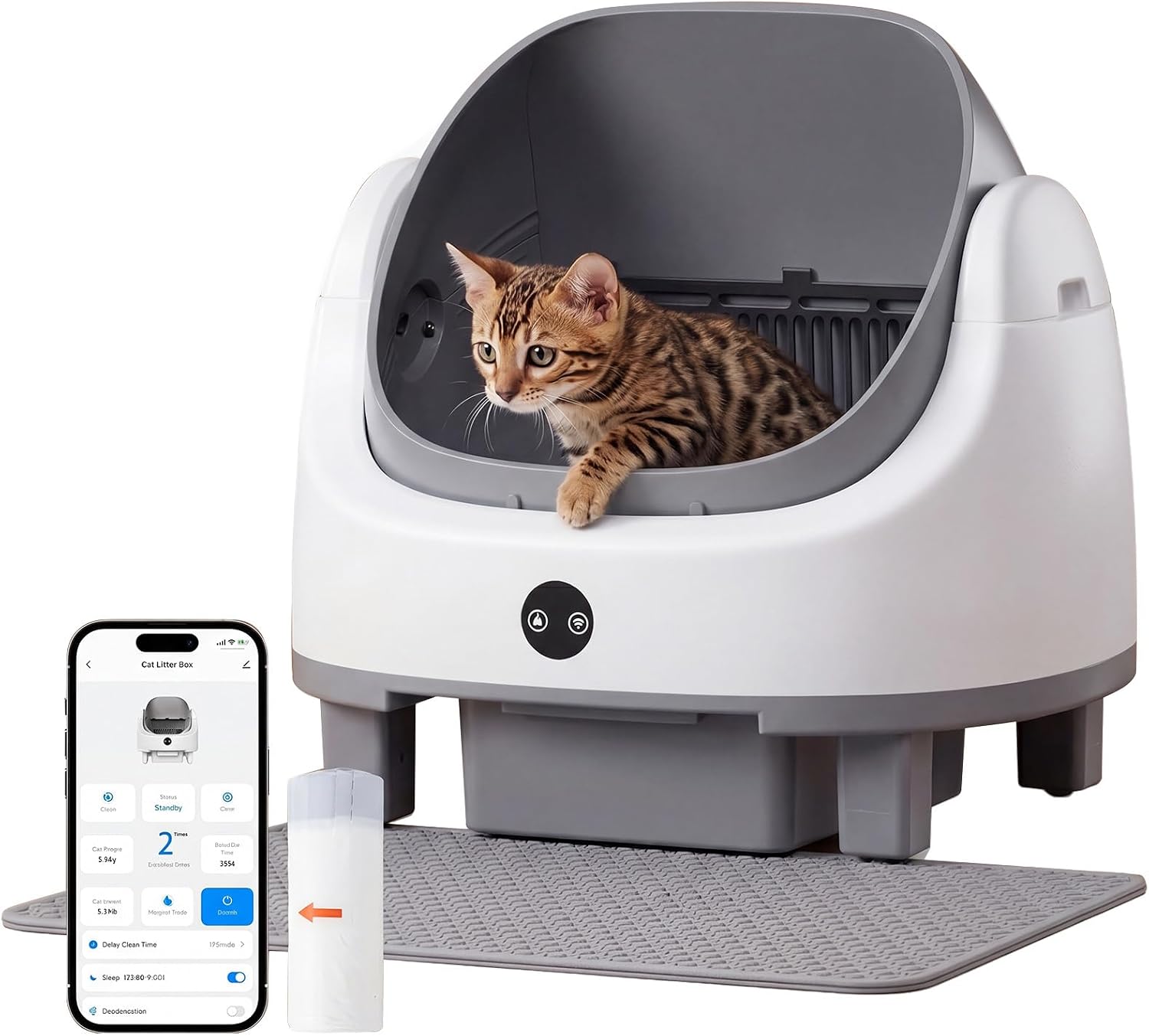 Aoxun Automatic Cat Litter Box