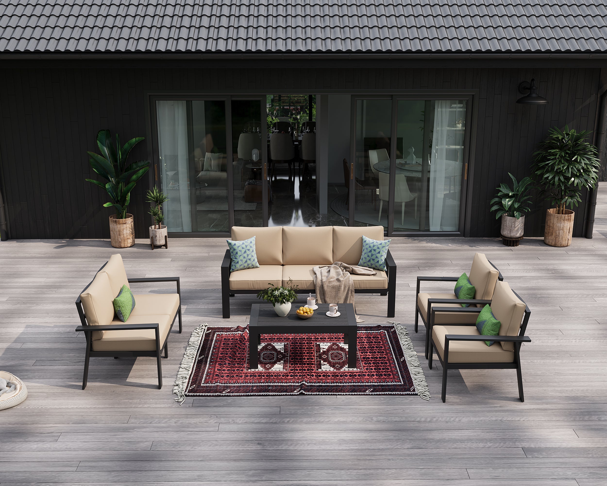 Aluminum Patio Furniture Set