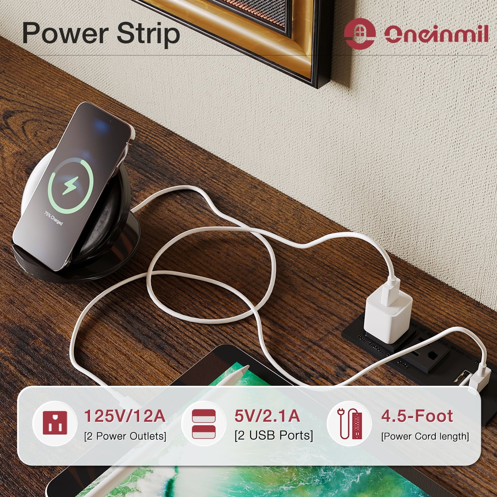 Fireplace TV Stand with 18” Electric Fireplace, Farmhouse 58” TV Console Stand for TVs Up to 65", Entertainment Center for The Living Room TV Stand, Brown