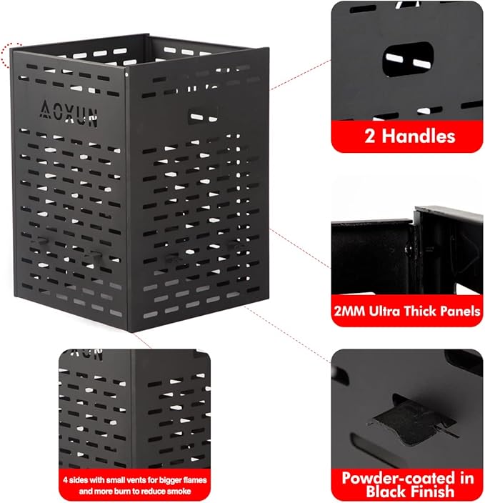 30" 63 Gallon Ultra Thick Burn Barrel Burn Drum