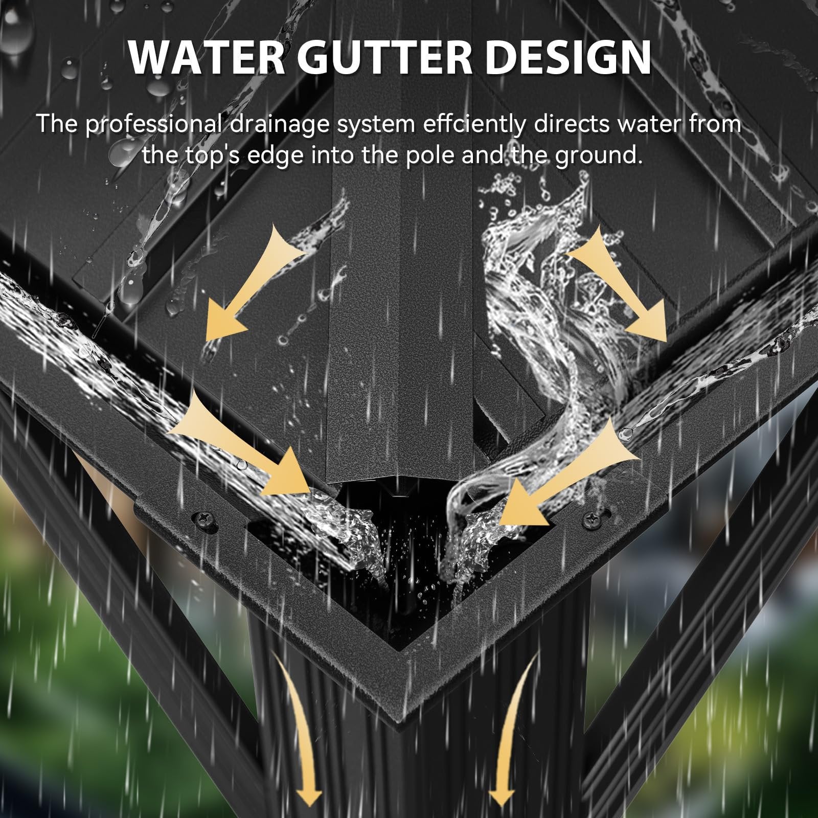 10' X 14' Hardtop Gazebo with Drainage System, Aluminum Outdoor Gazebo with Galvanized Steel Double Roof, Patio Permanent Metal Gazebo Pavilion with Netting, for Garden, Deck, Grey