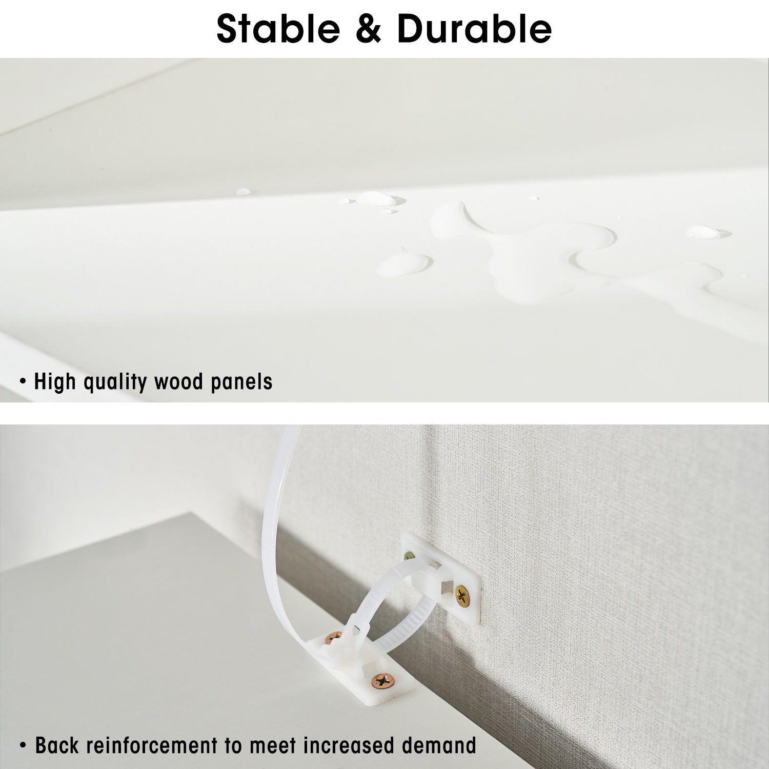 6 Tier Standard Bookcase, 71.5" Tall Wooden Storage Book Shelf for Home Office and Bedroom, White