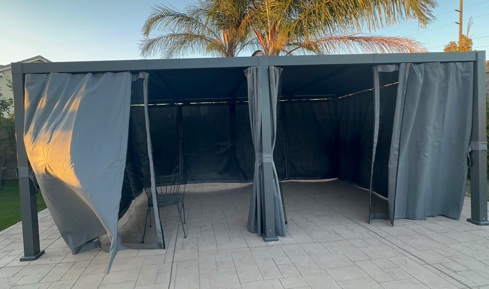 Louvered Aluminum Pergola
