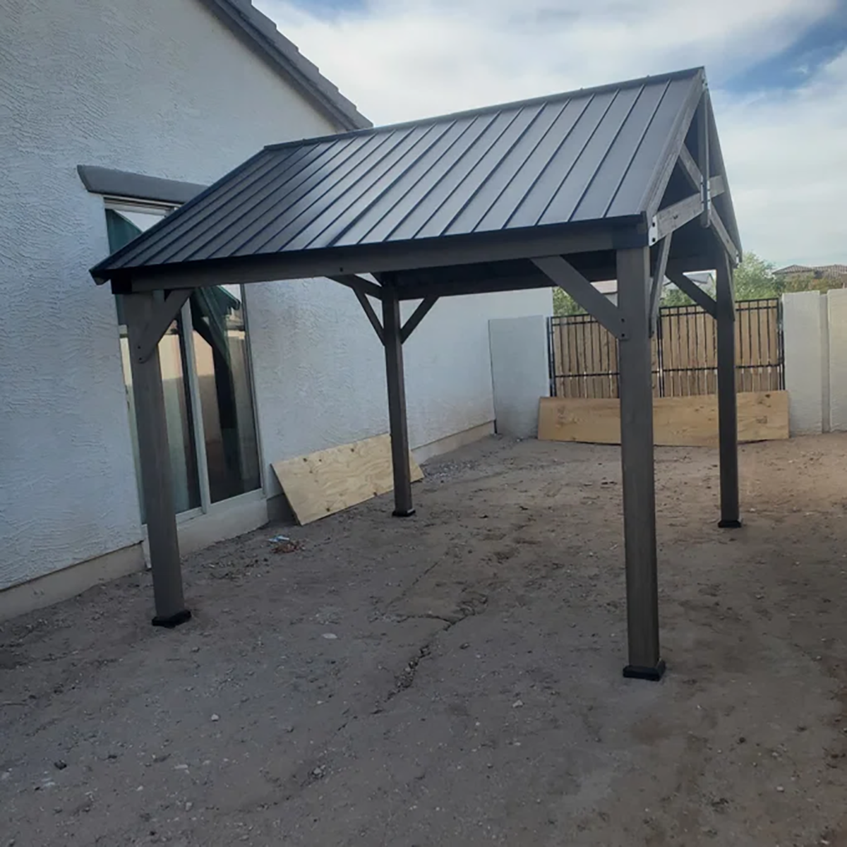Hardtop Cedar Wood Gazebo